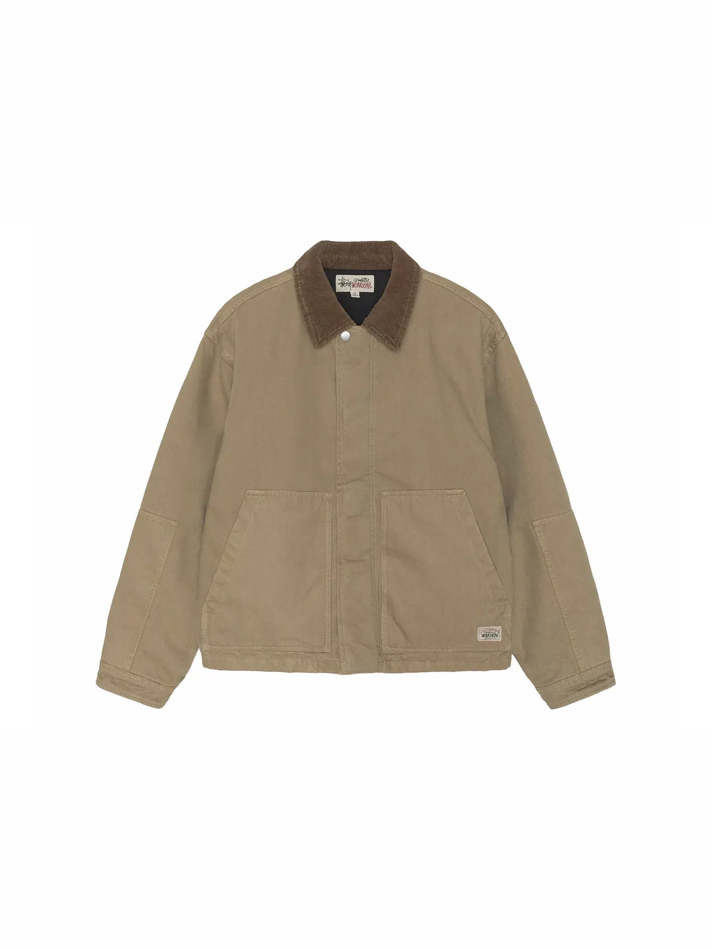 Мужская куртка Stussy Workgear Jacket — изображение 1 из 2, хаки