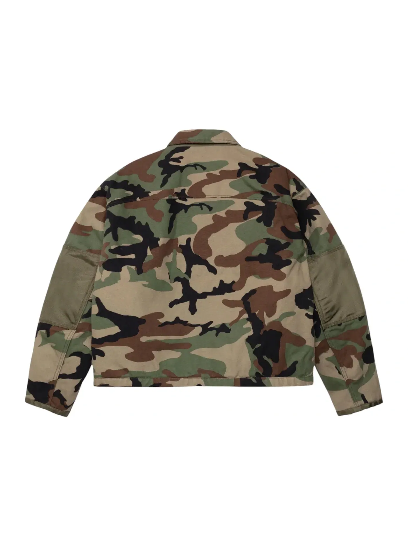 Мужская куртка с камуфляжным принтом Stussy Jacket, Woodland Camo — изображение 2 из 2