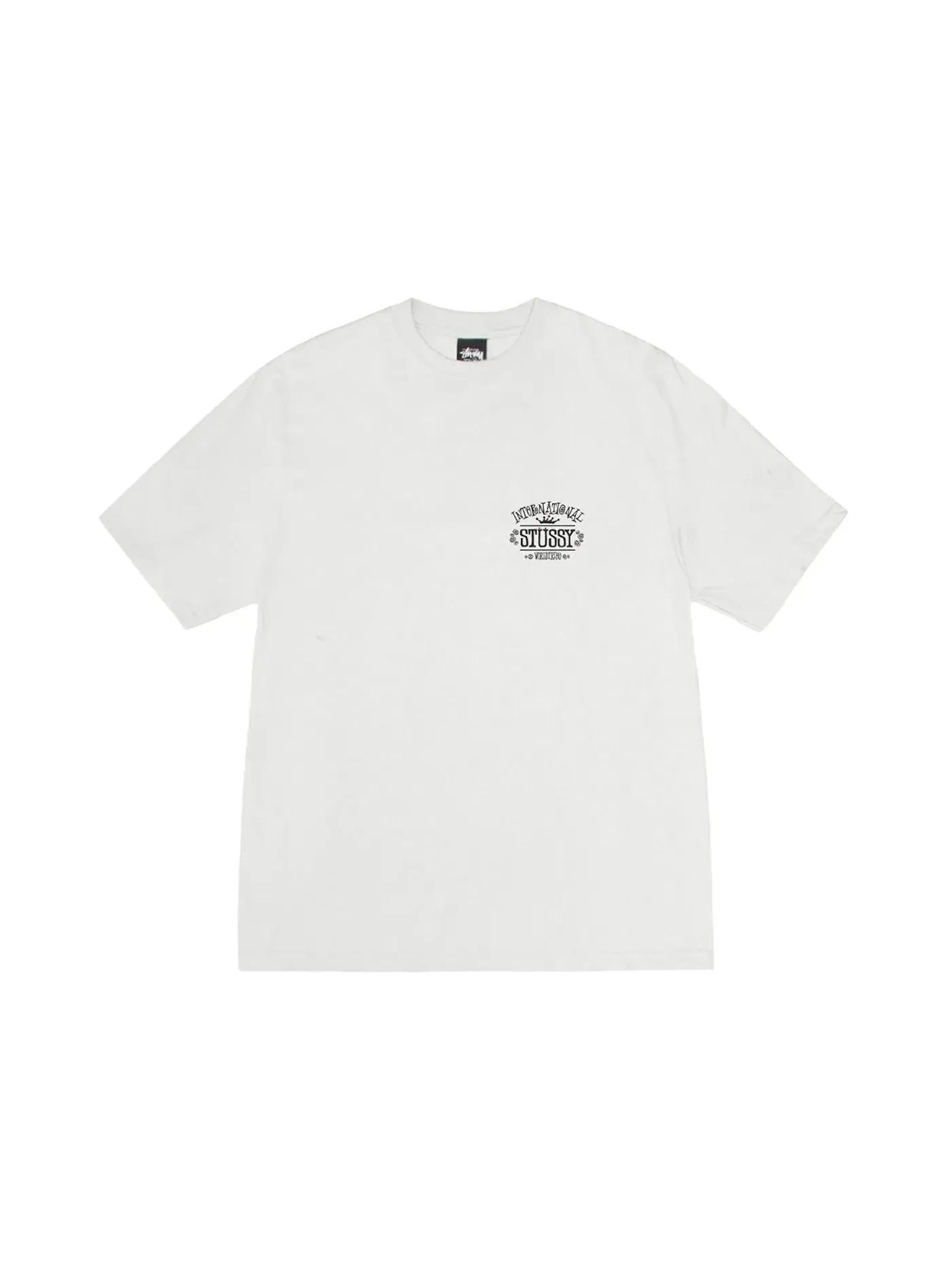 Мужская футболка с пигментным окрашиванием Stussy Tee — изображение 2 из 2, прозрачный