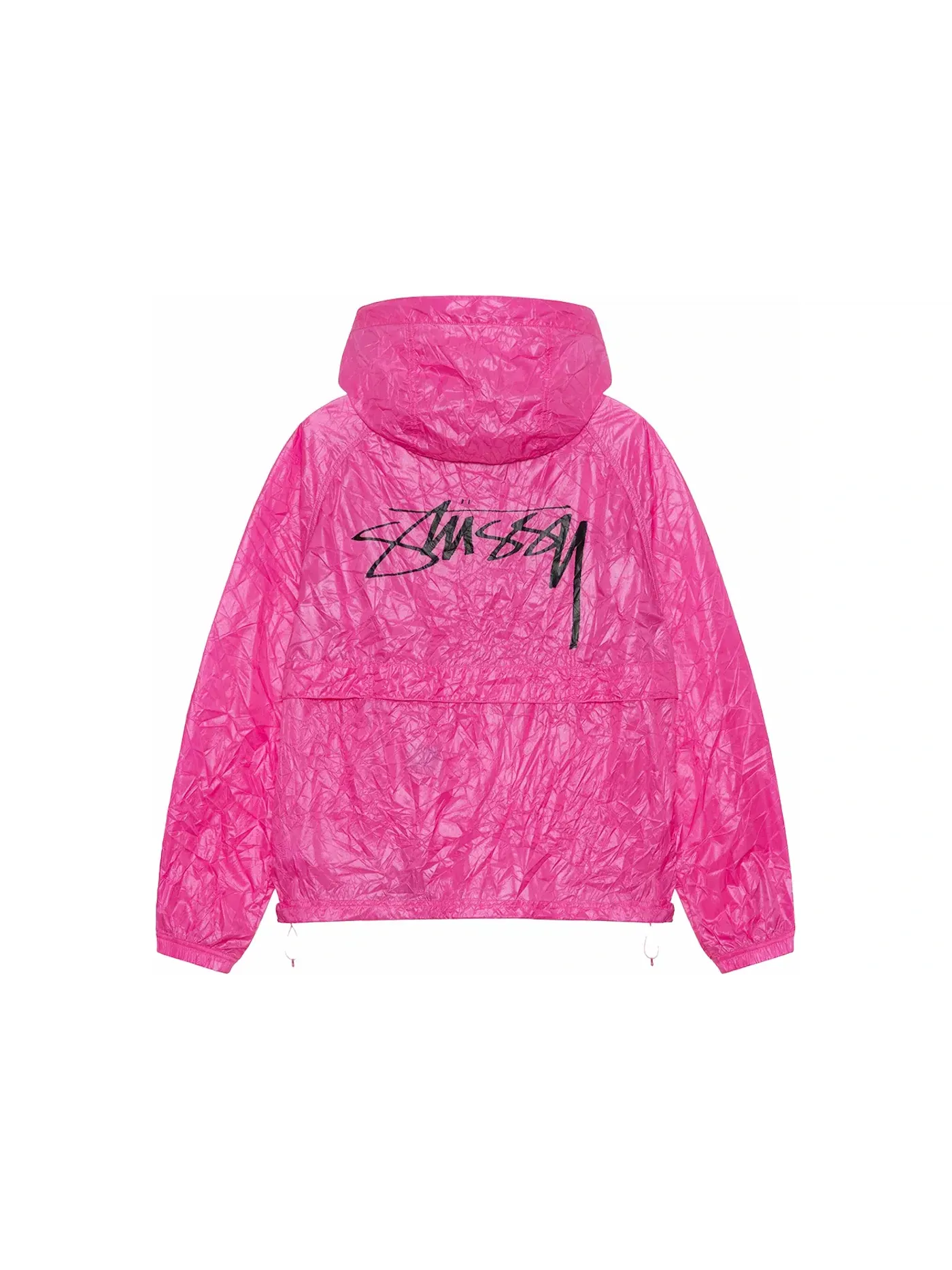 Мужская куртка с принтом Stussy — изображение 2 из 2, маджента