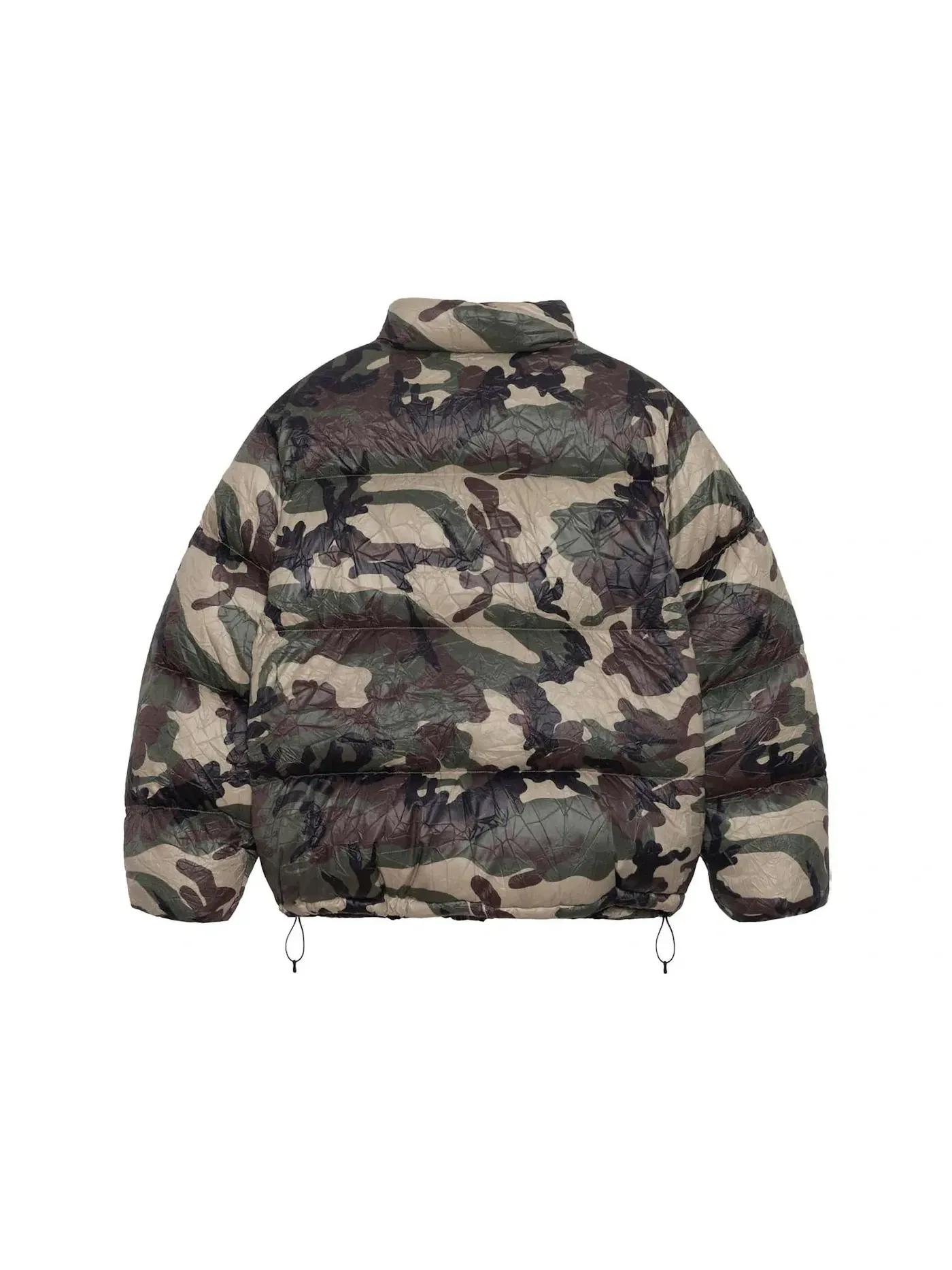 Мужская куртка-пуховик с принтом Stussy Jacket, Woodland Camo — изображение 2 из 2