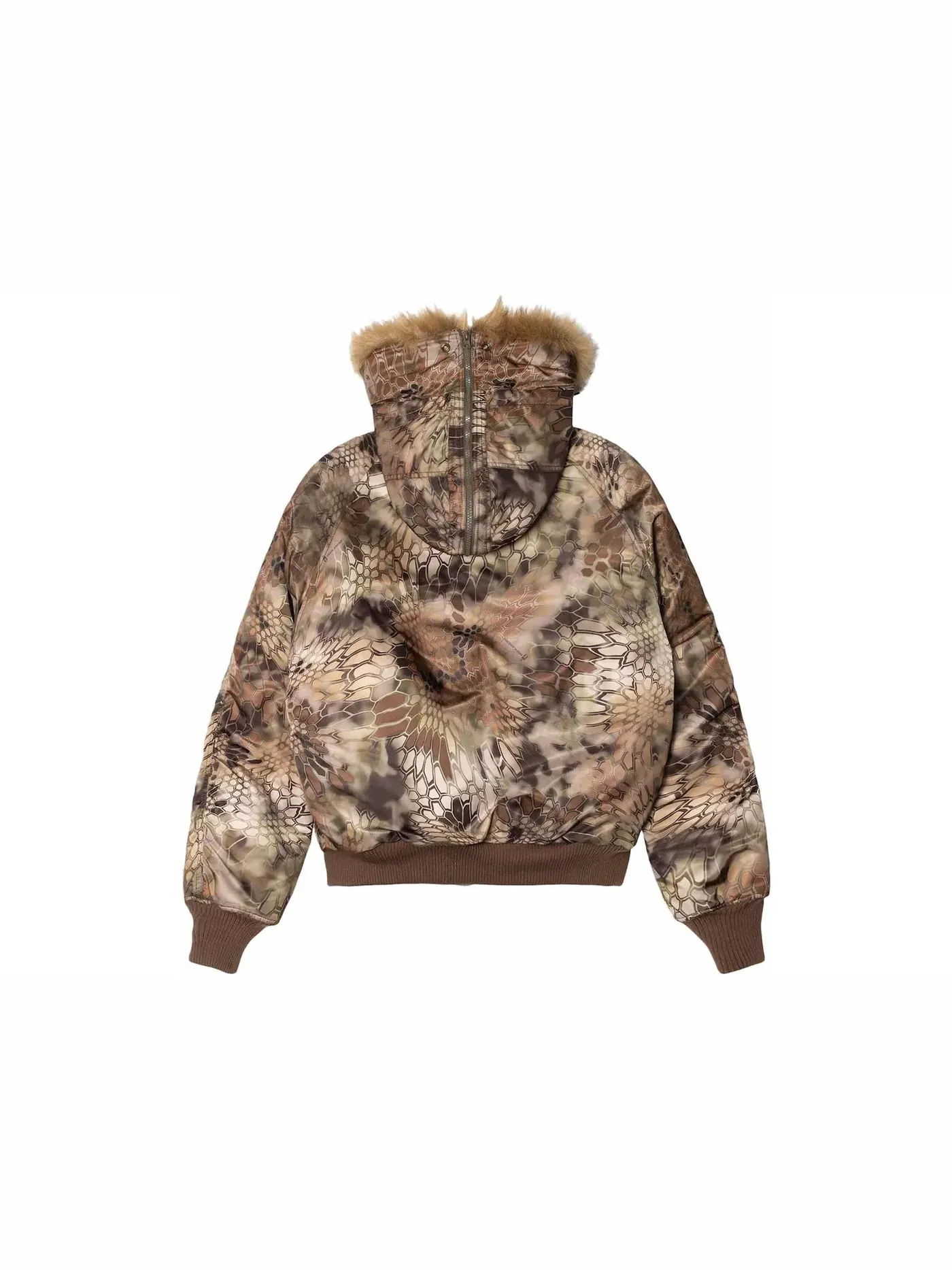 Мужская куртка с камуфляжным принтом Stussy x Alpha Kryptek Camo N2B Jacket Highlander — изображение 2 из 2