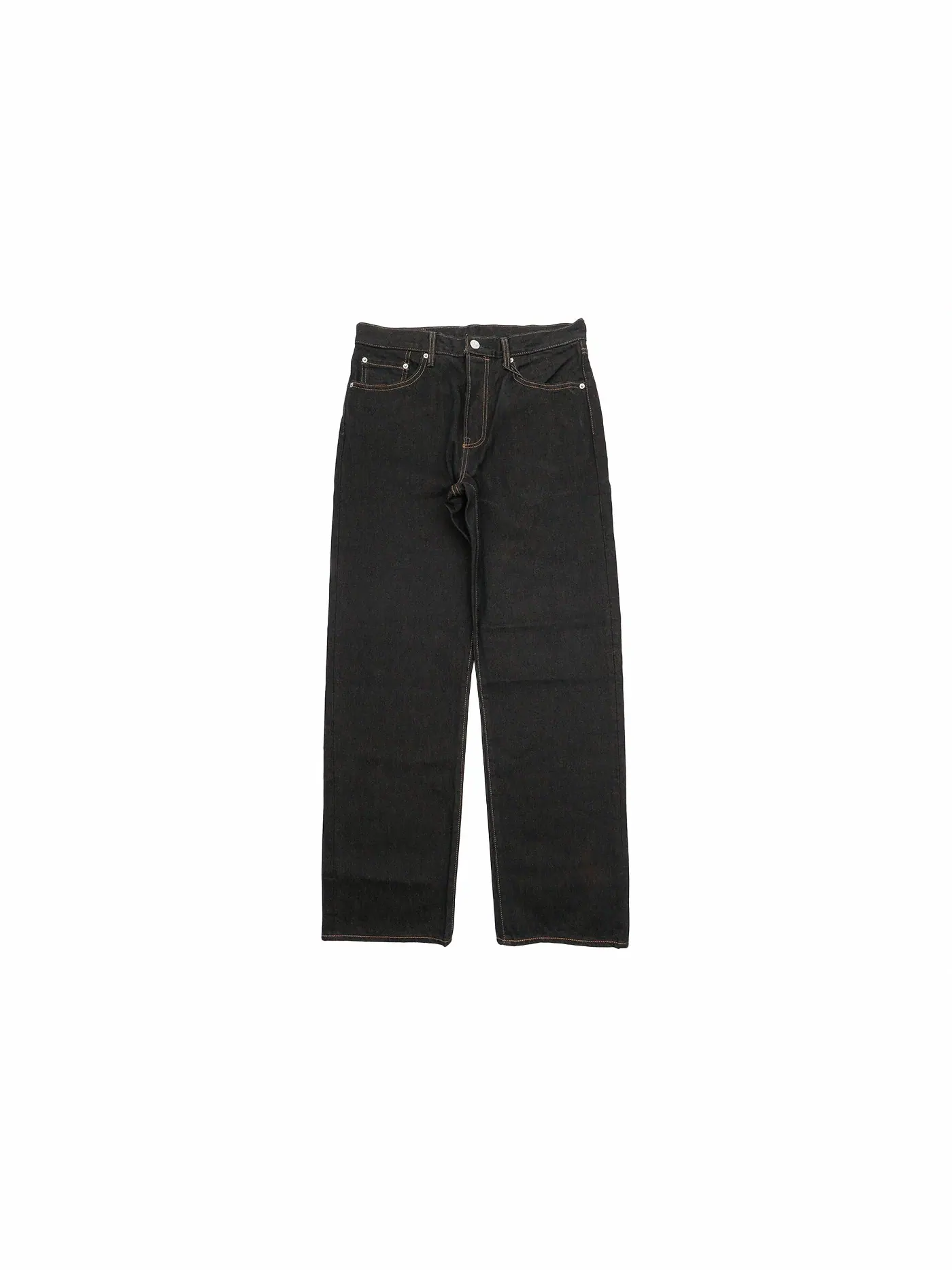 Мужские джинсы Stussy x Levis Crispy Rinse 568 Jean — изображение 2 из 2, черный/коричневый