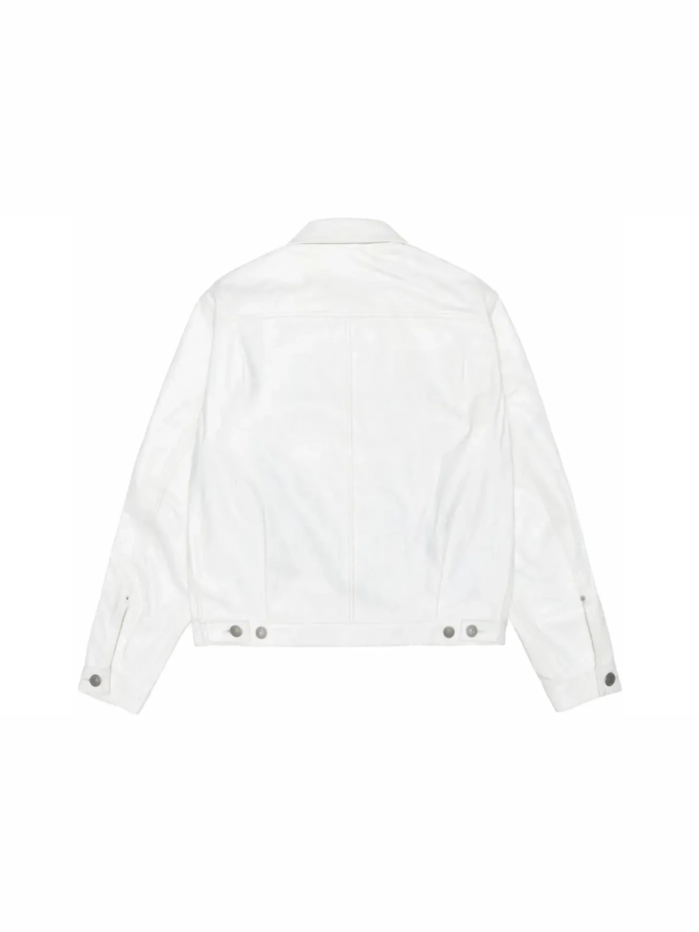 Мужская кожаная куртка-тракер Stussy x Levis — изображение 2 из 2, тофу