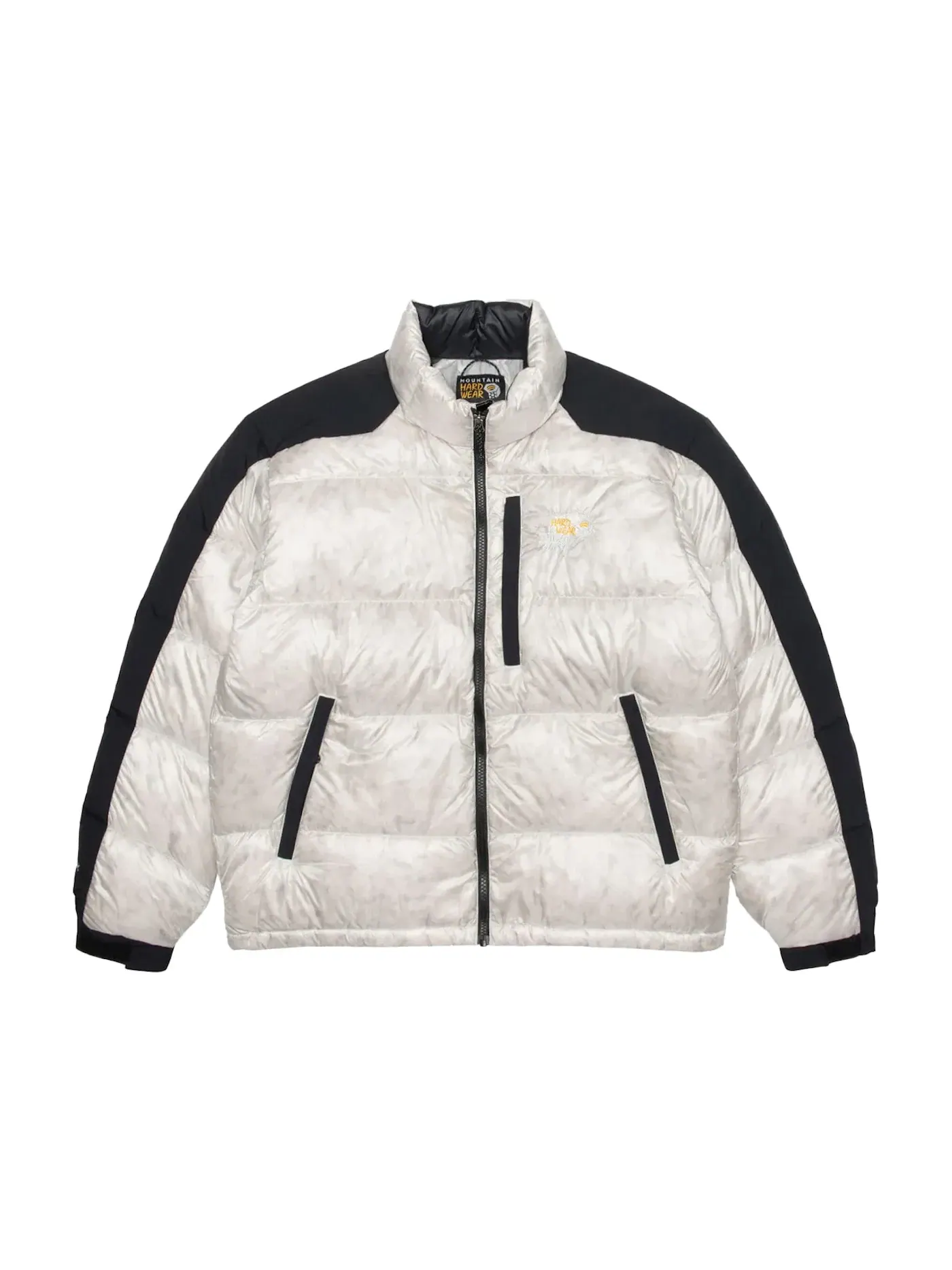Мужская куртка утепленная Stussy Jacket — изображение 1 из 2, серый/черный