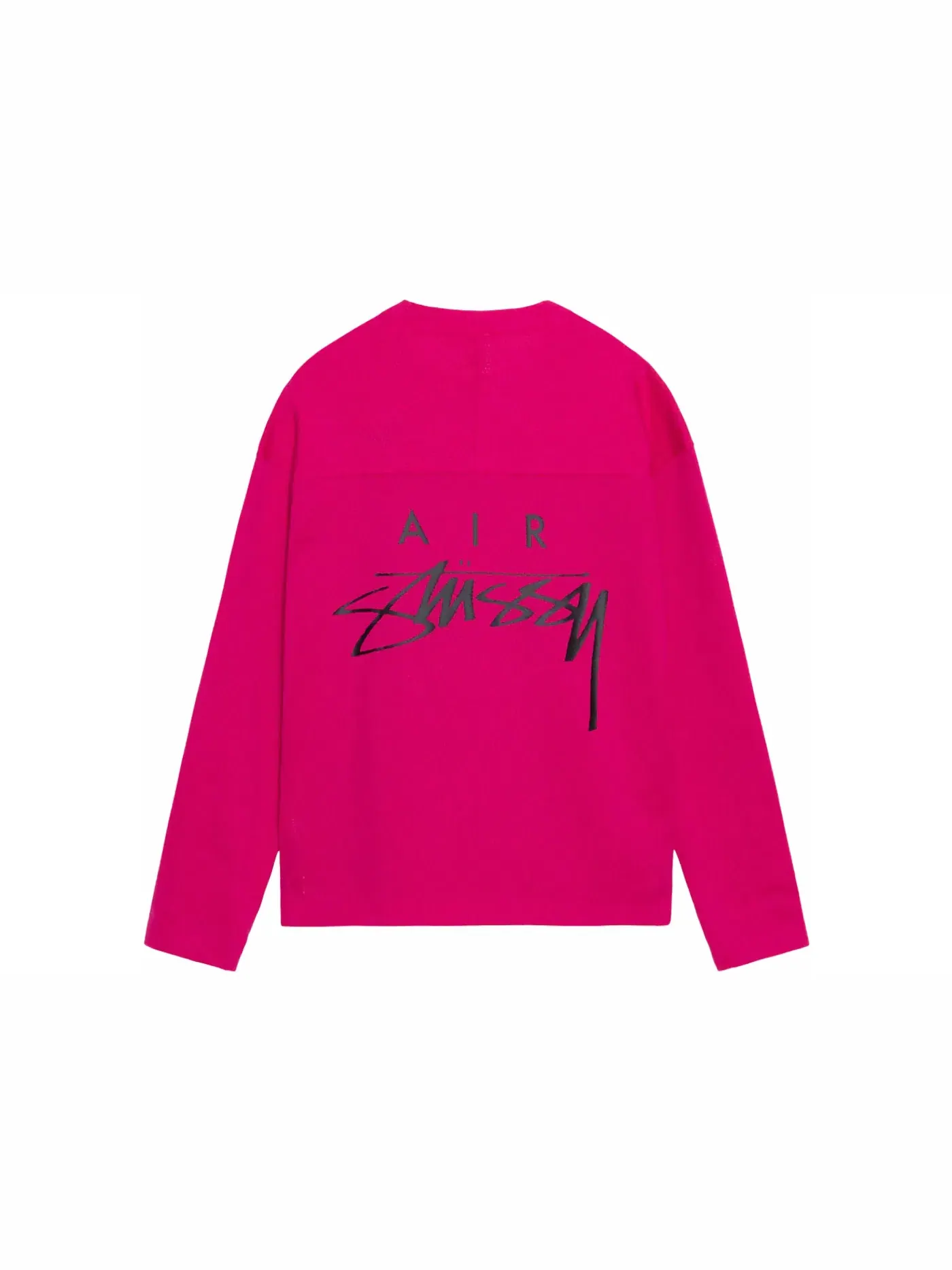 Мужская футбольная футболка с принтом Stussy x Nike Dri-FIT Mesh Jersey (Asia Sizing), Fireberry — изображение 2 из 2
