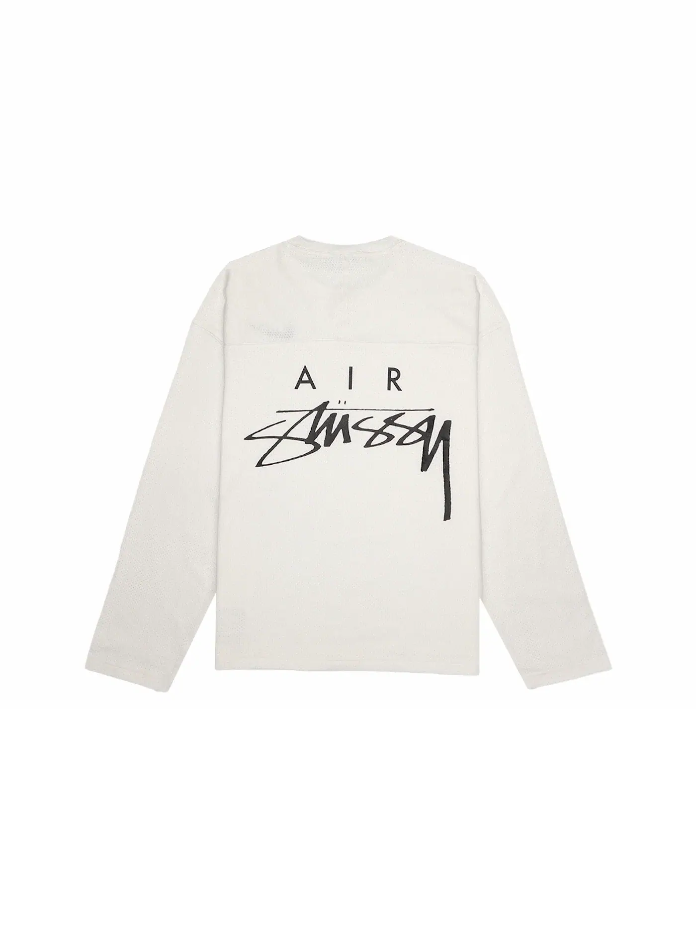 Мужская футбольная джерси с принтом Stussy x Nike Dri-FIT Mesh Jersey Sail Stussy — изображение 1 из 2, голубой