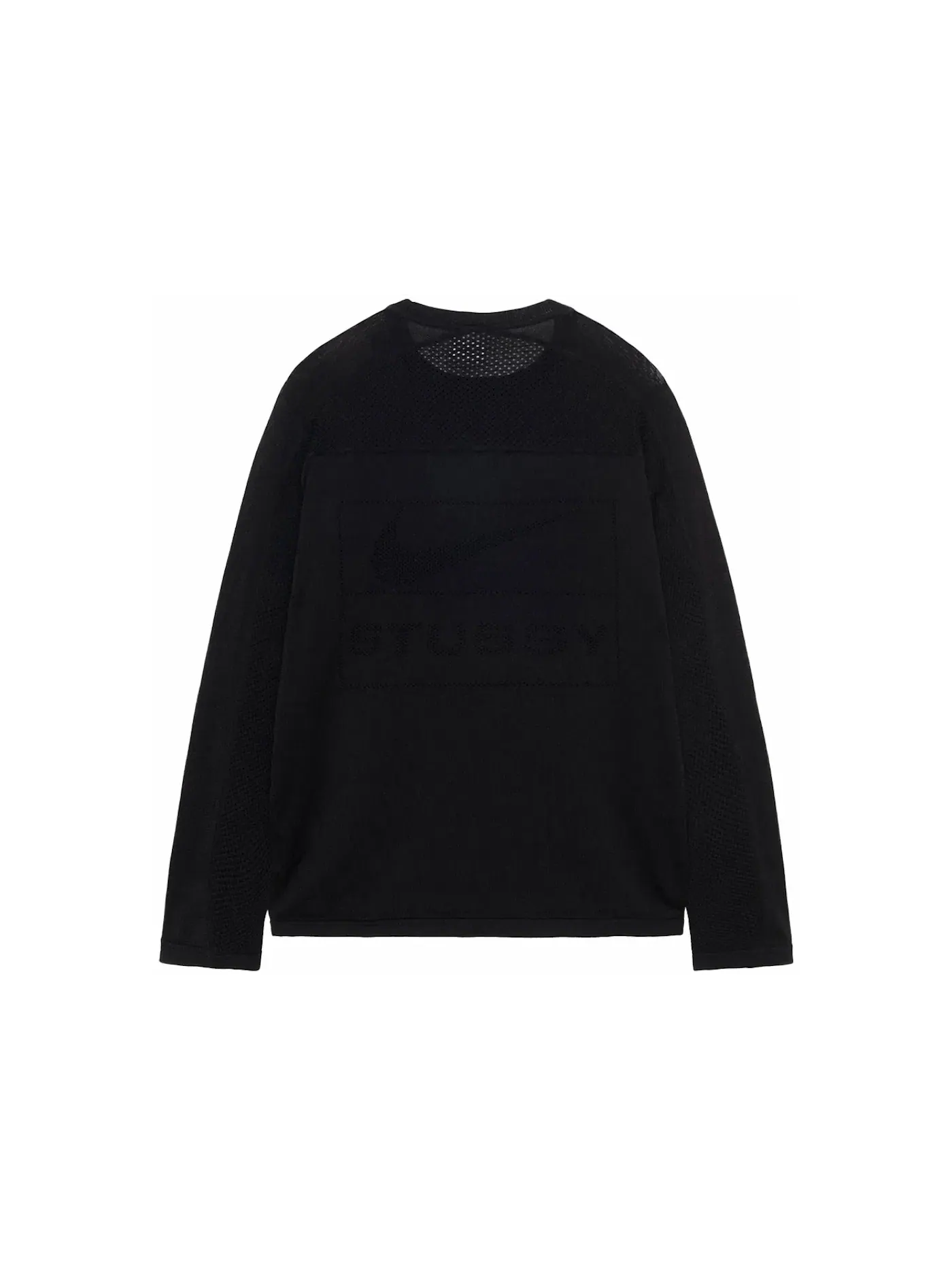 Мужская футболка с длинным рукавом Stussy x Nike Jersey (Asia Sizing) — изображение 1 из 2, черный