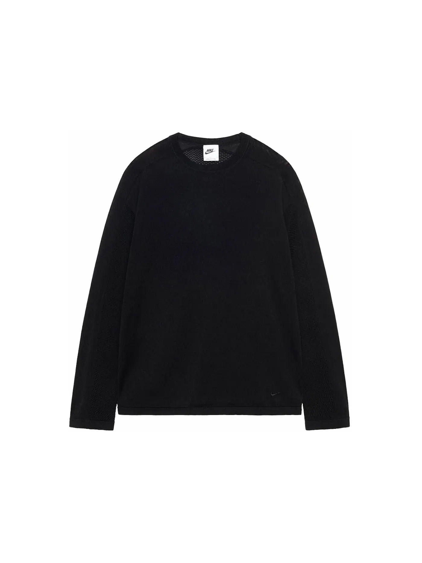Мужская футболка с длинным рукавом Stussy x Nike Jersey (Asia Sizing) — изображение 2 из 2, черный