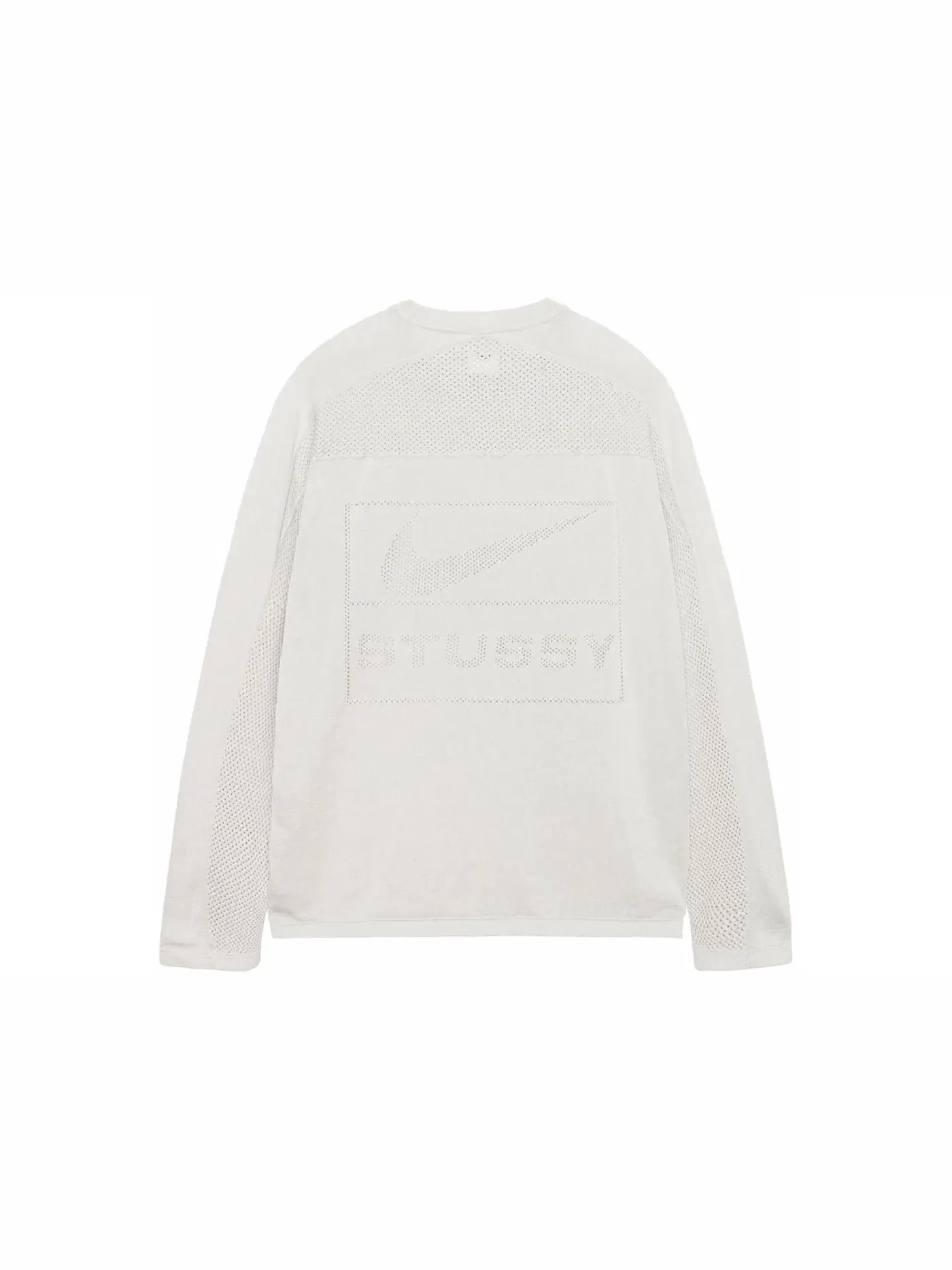 Мужская футболка с длинным рукавом Jersey Stussy — изображение 1 из 2, костяной белый