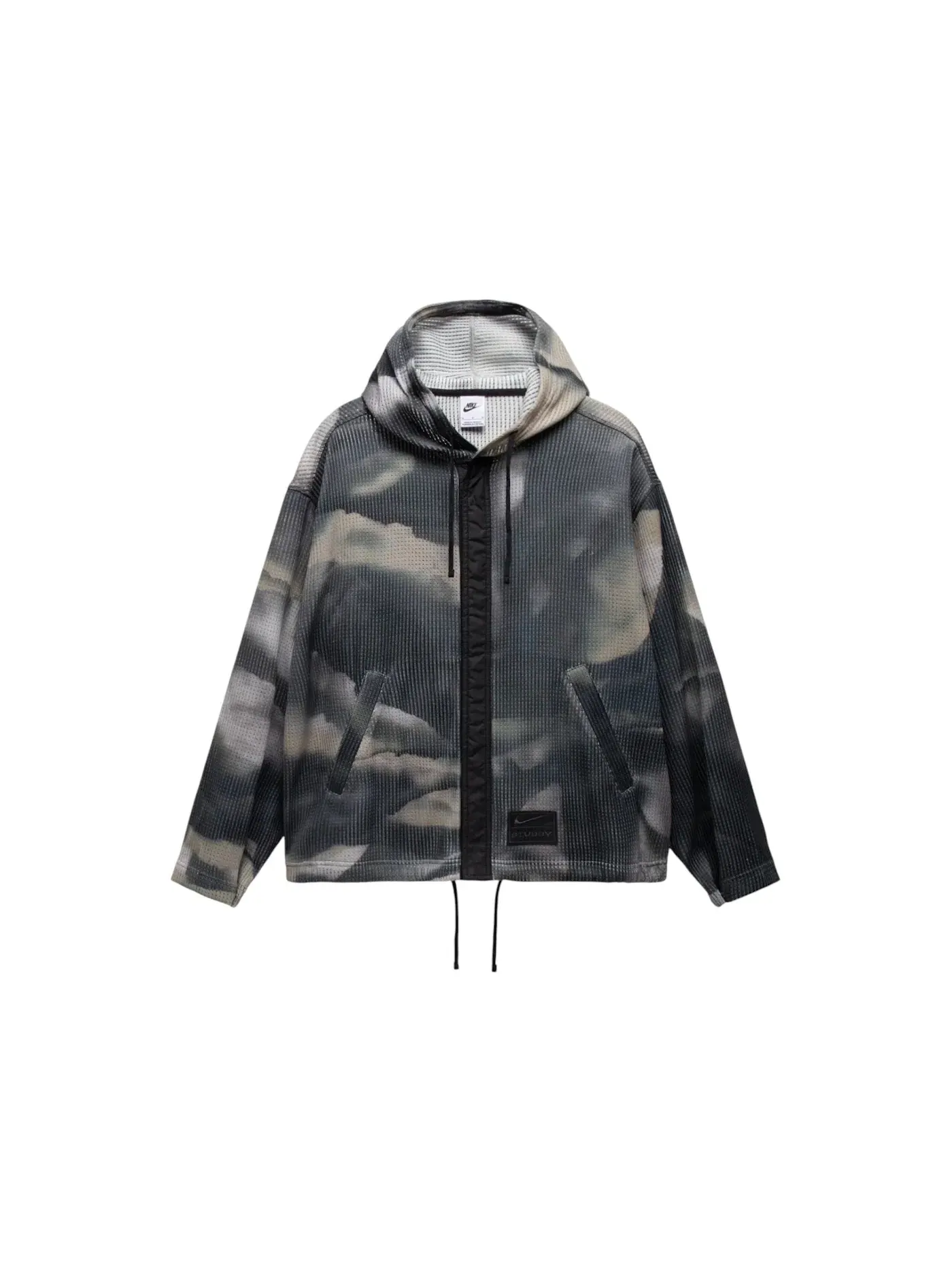 Мужской худи из сетки Multicolor Stussy x Nike — изображение 1 из 2, мульти