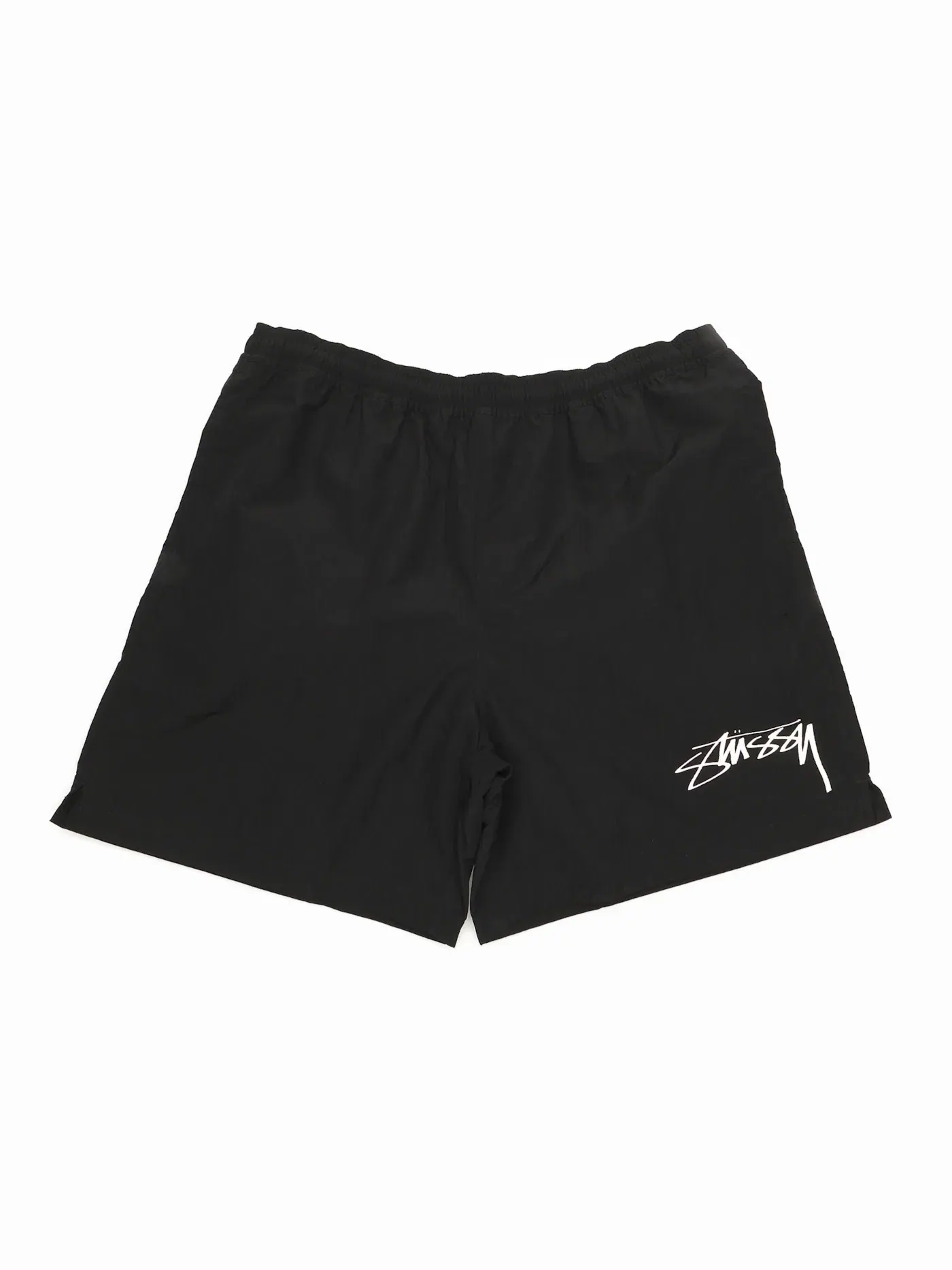 Мужские шорты с водоотталкивающей отделкой Stussy x Nike Nylon Short Stussy — изображение 1 из 2, черный