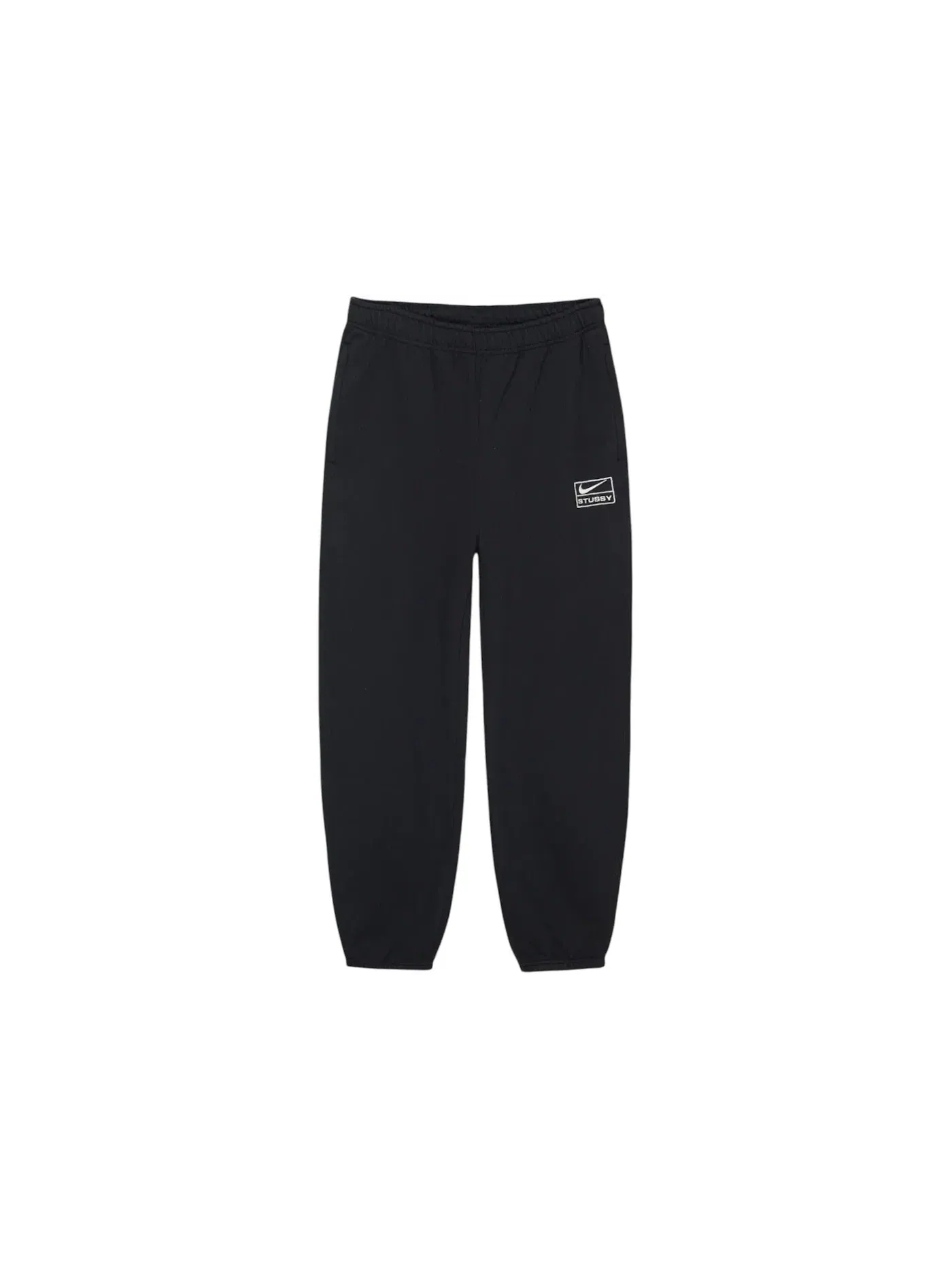 Мужские штаны из ворсистой ткани с каменной стиркой Pant FW25 Stussy — изображение 1 из 2, черный