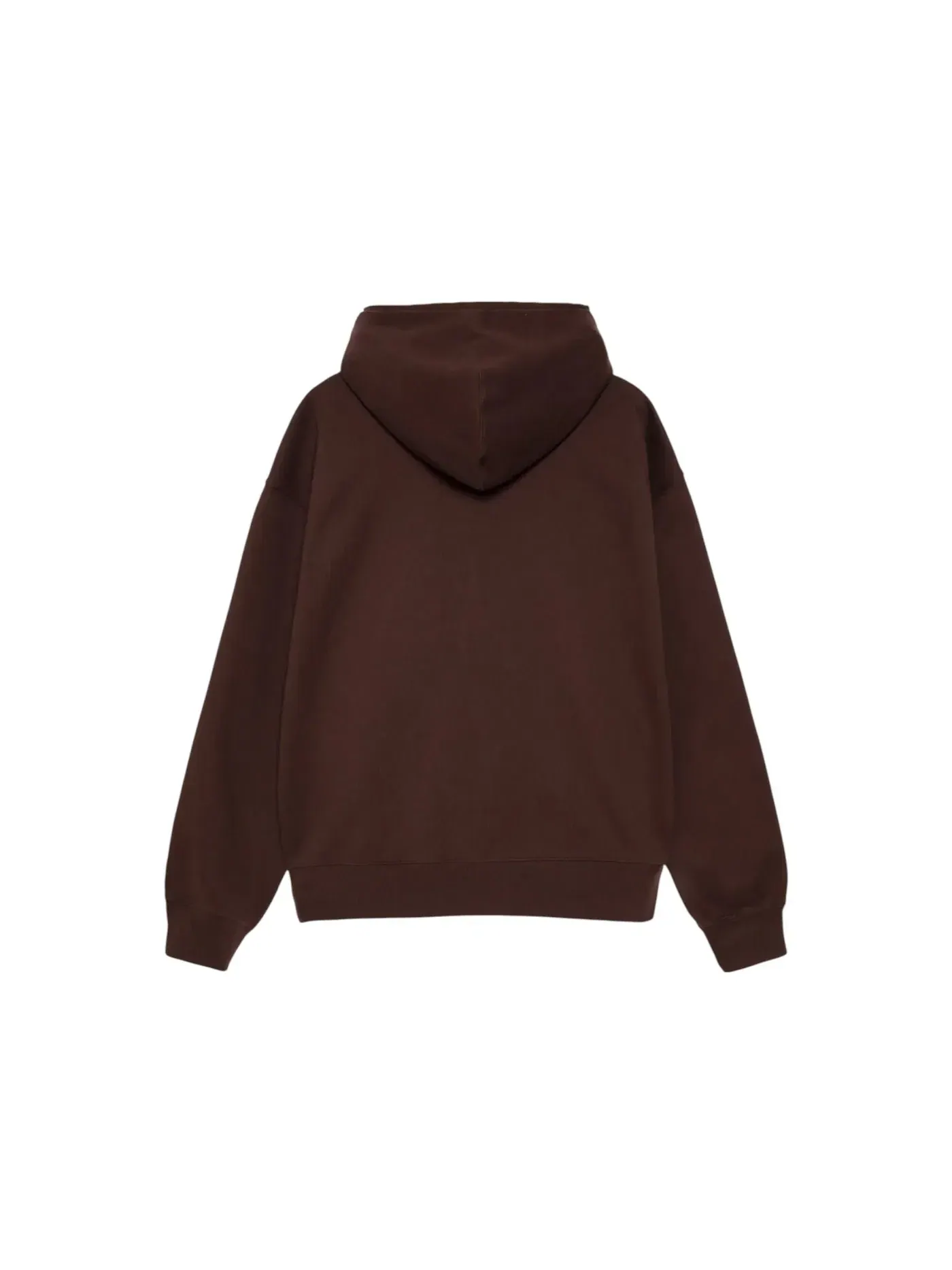 Мужская худи с каменной стиркой Hoodie (FW25) Stussy — изображение 2 из 2, угольный