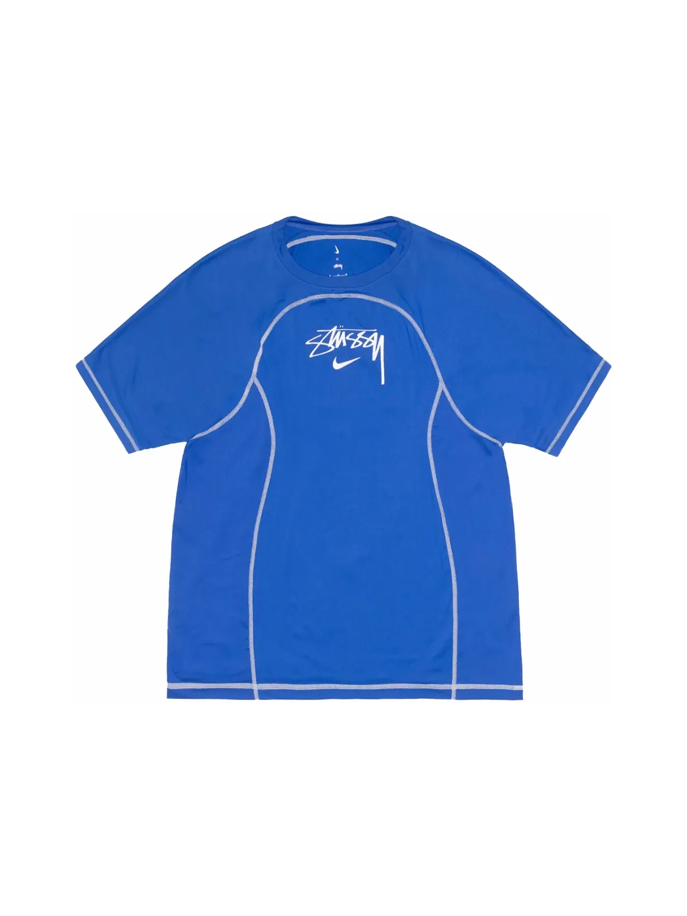 Мужской свитшот с длинным рукавом Stussy x Nike Crew Hyper Royal, Hyper Royal — изображение 1 из 2
