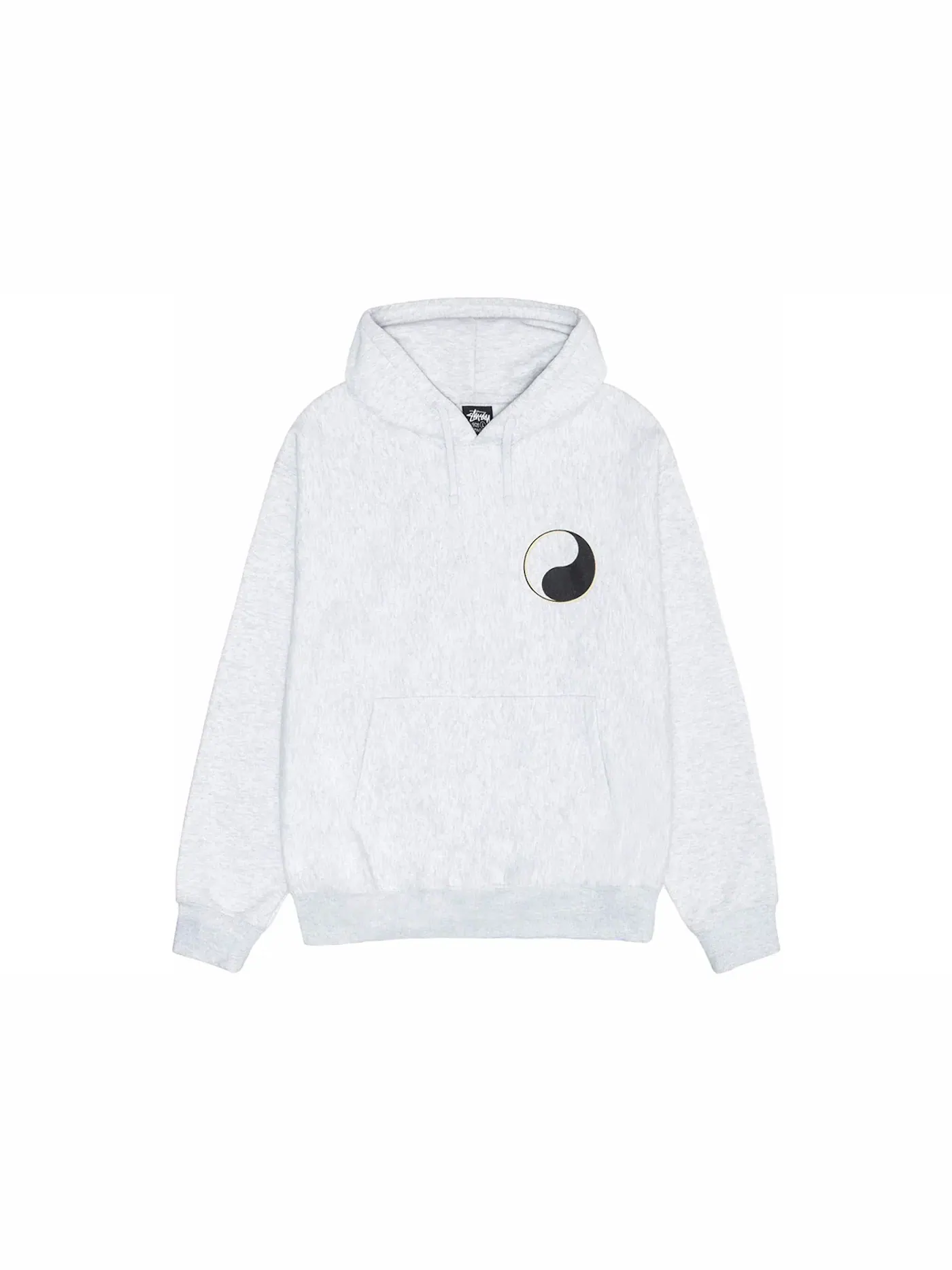 Мужской худи с длинным рукавом Hood Stussy — изображение 1 из 2, пепельный вереск
