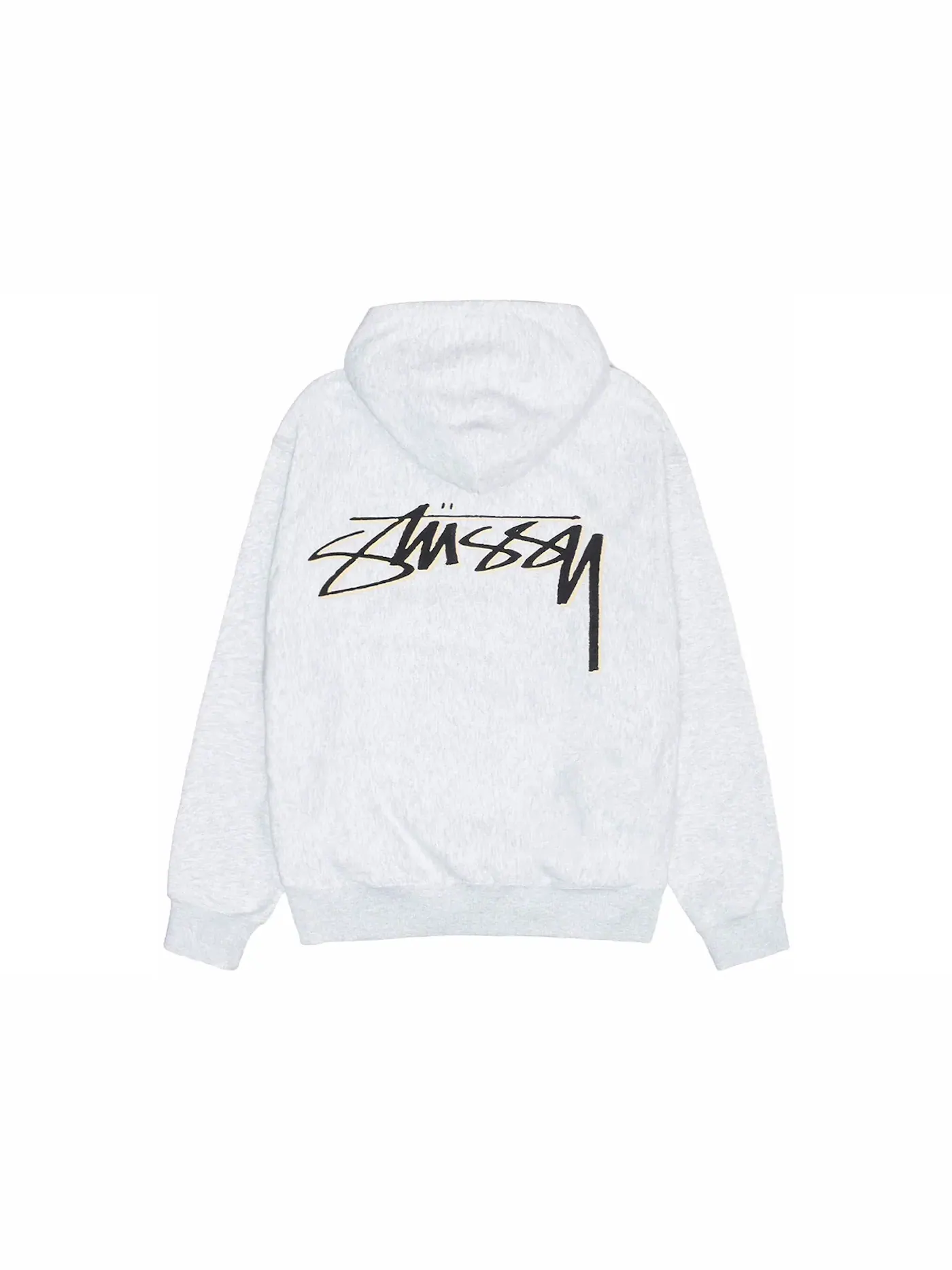 Мужской худи с длинным рукавом Hood Stussy — изображение 2 из 2, пепельный вереск