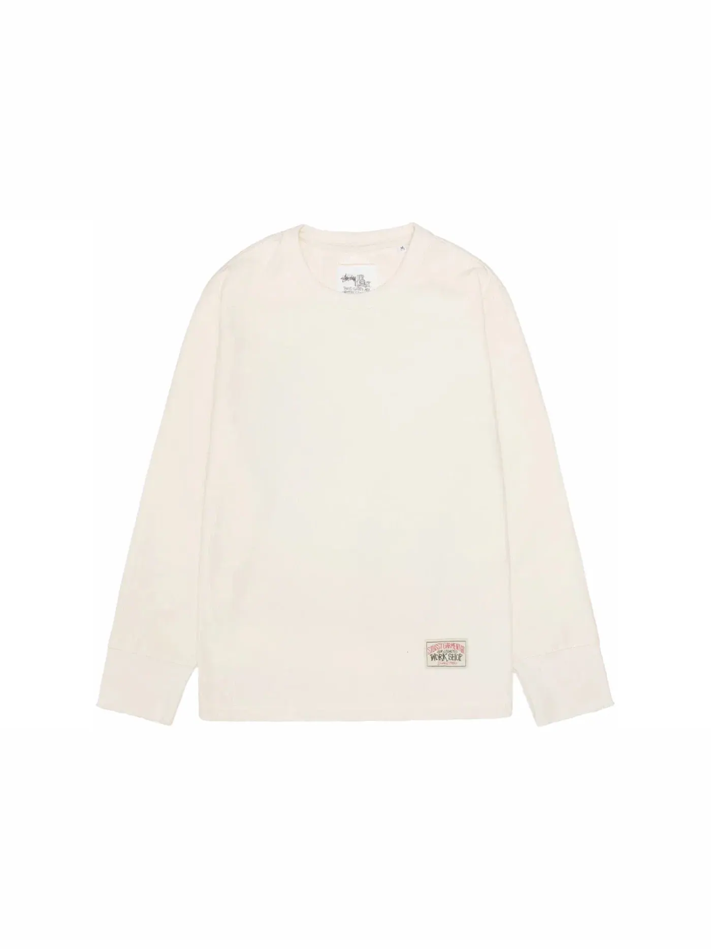Мужской лонгслив с длинным рукавом Stussy x Our Legacy Longsleeve Thermal Cotton Stussy — изображение 1 из 2, кремовый