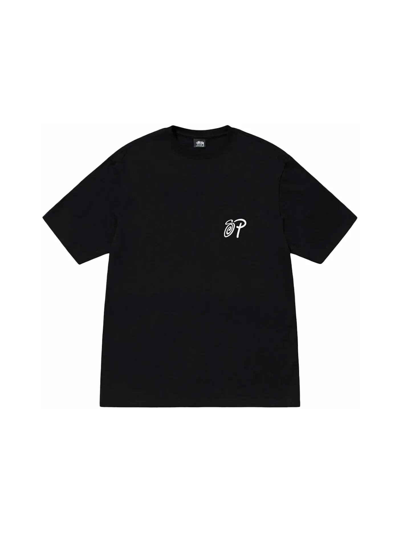 Мужская футболка с принтом Stussy x Patta Sound Connection Tee — изображение 2 из 2, черный