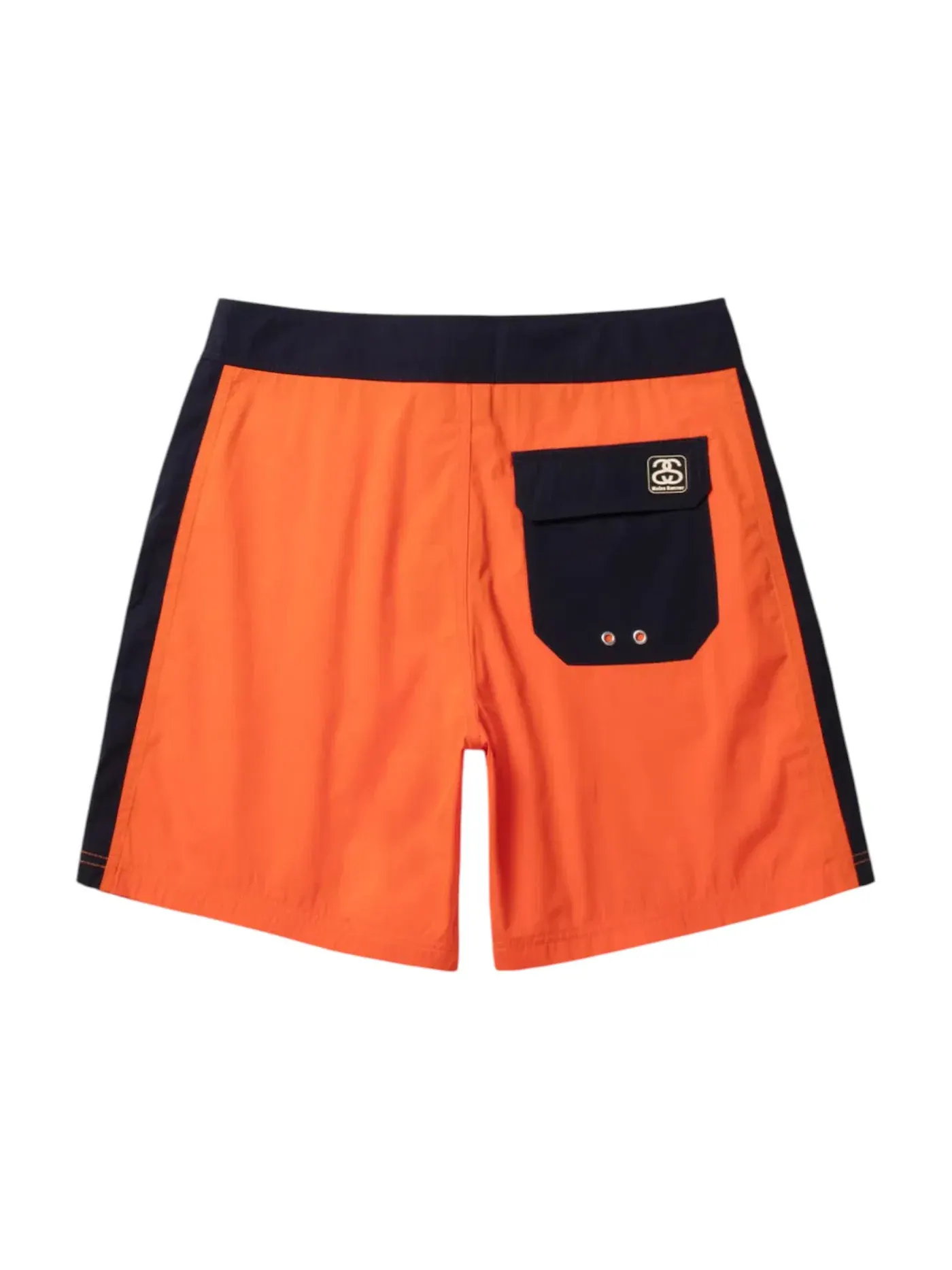 Мужские шорты с принтом Stussy x Wales Bonner Short — изображение 2 из 2, оранжевый