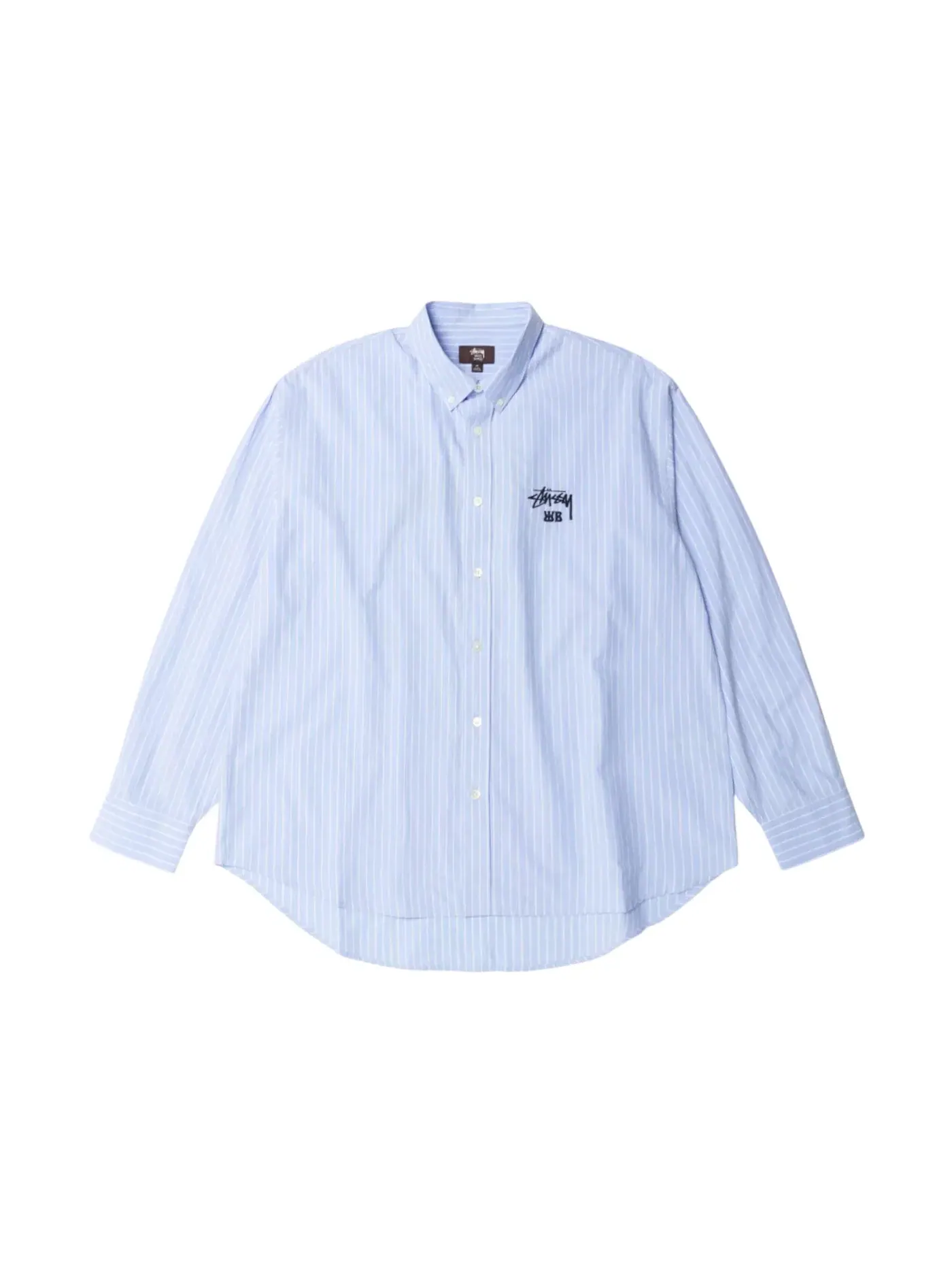 Мужская рубашка с принтом Shirt Stussy — изображение 1 из 2, полоса