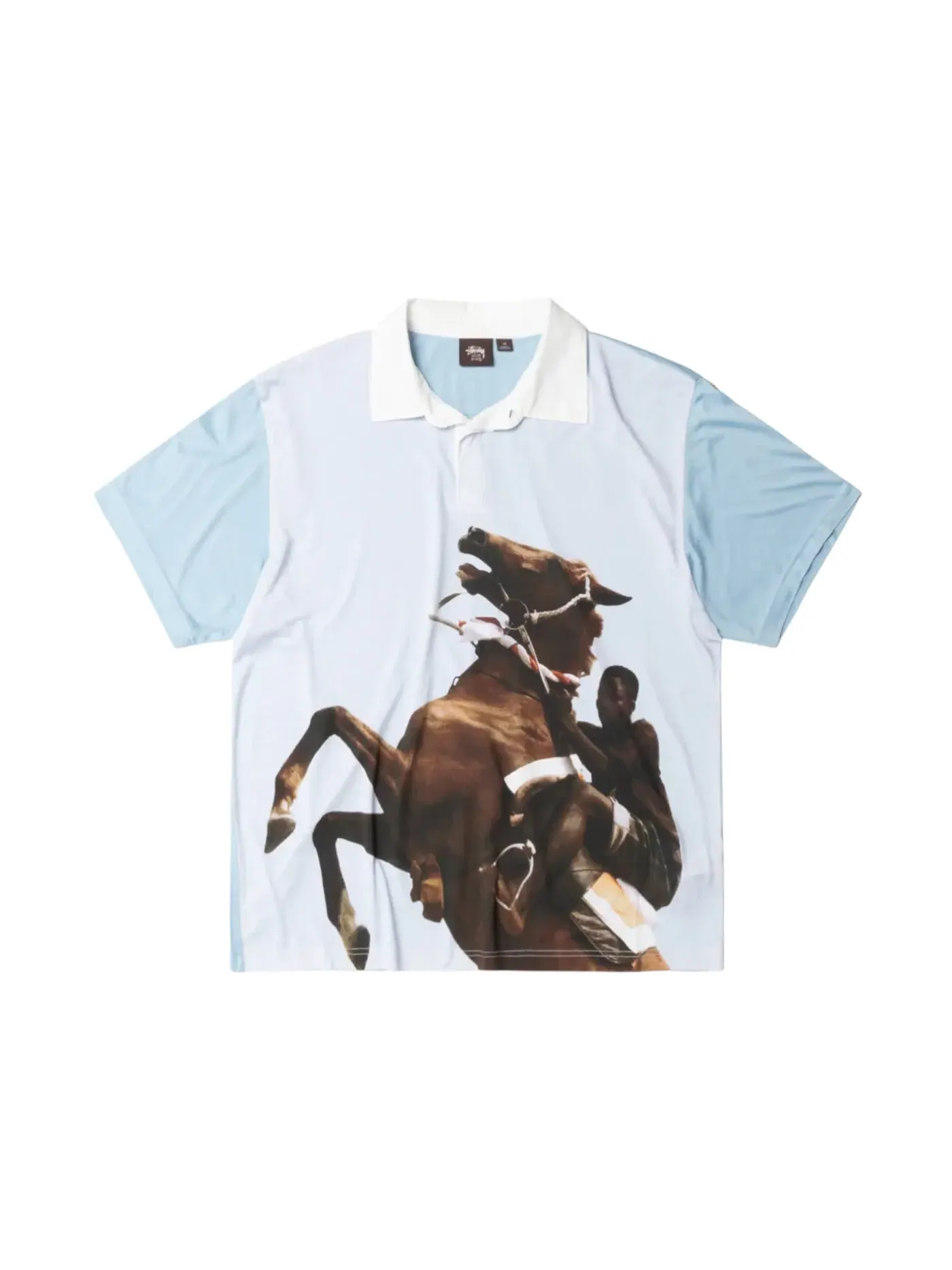 Мужское поло Stussy x Wales Bonner Polo