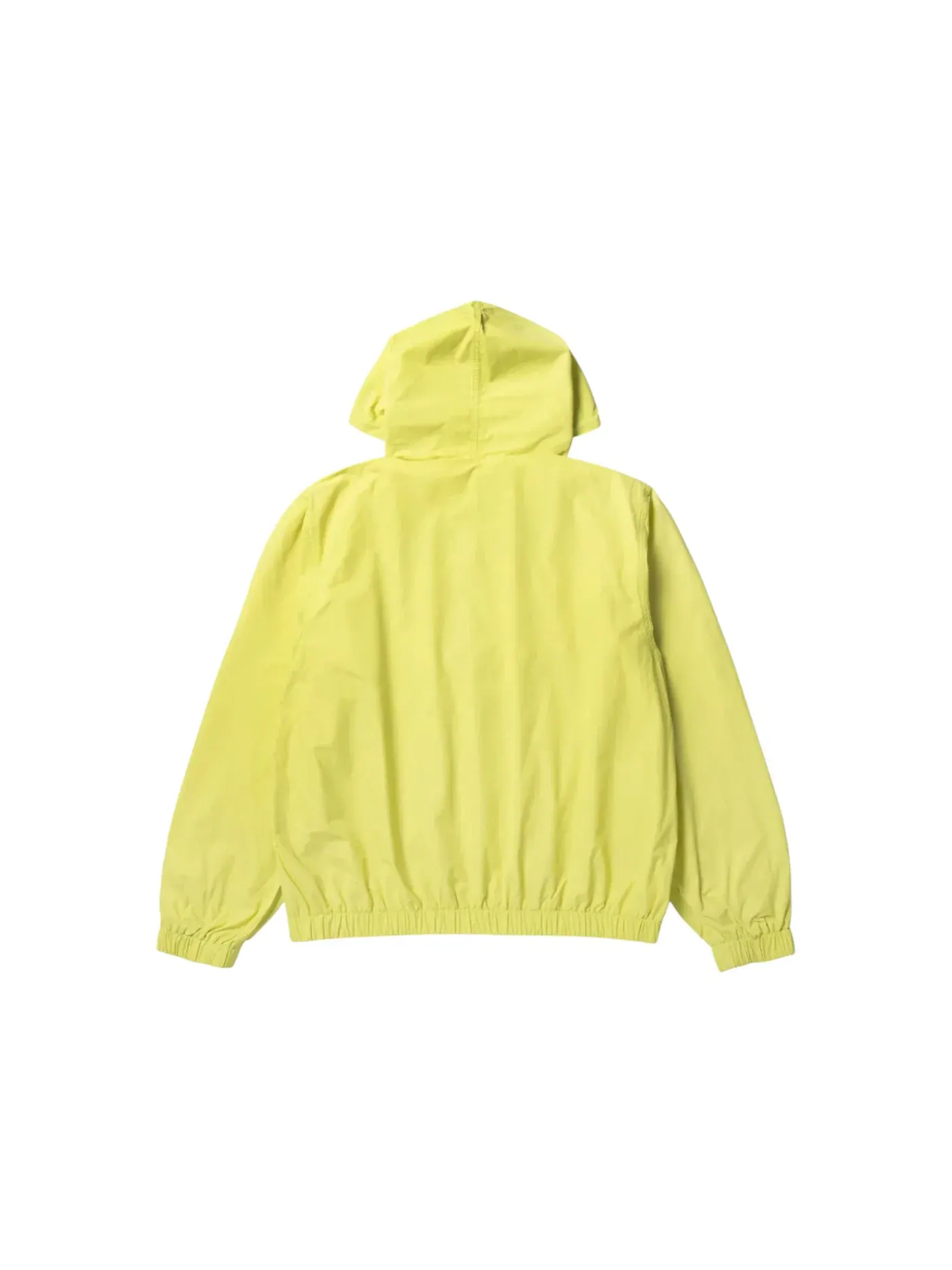 Мужская куртка-ветровка с принтом Windbreaker Stussy — изображение 2 из 2, лаймовый
