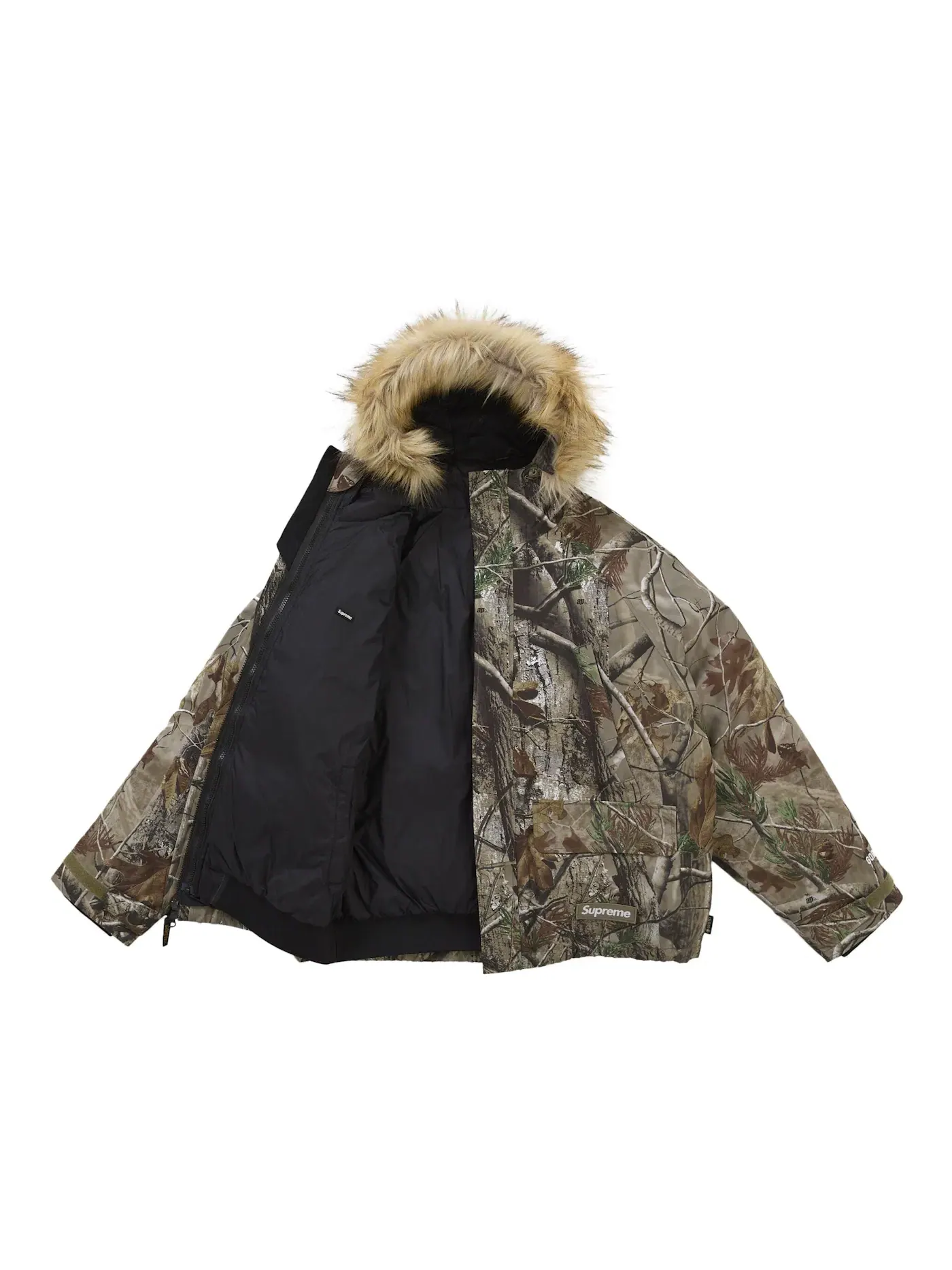 Мужская куртка-парка с камуфляжем Supreme, Realtree AP Camo — изображение 2 из 5