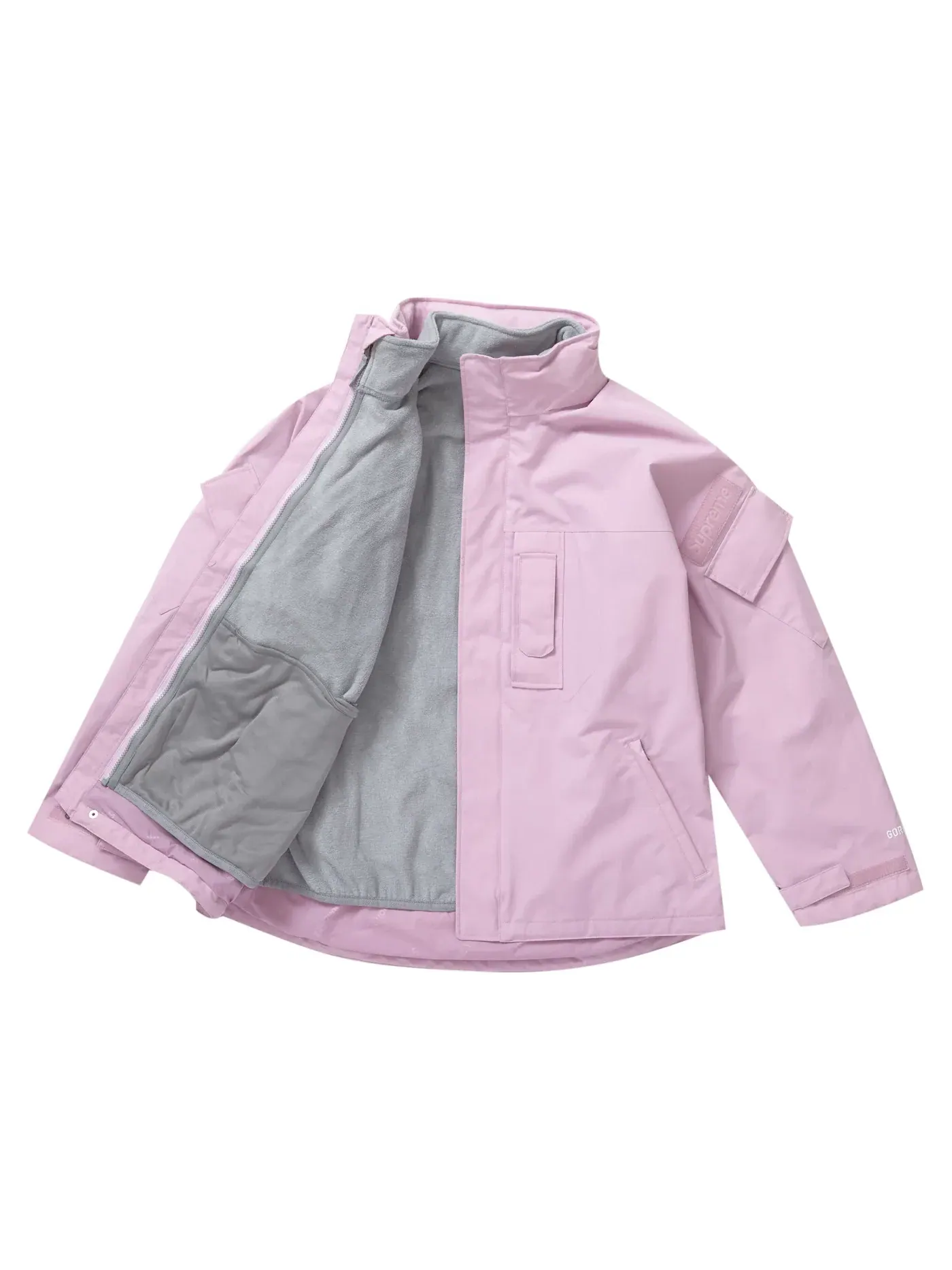 Мужская куртка 2-в-1 с подкладкой Polartec Supreme — изображение 2 из 3, сирень