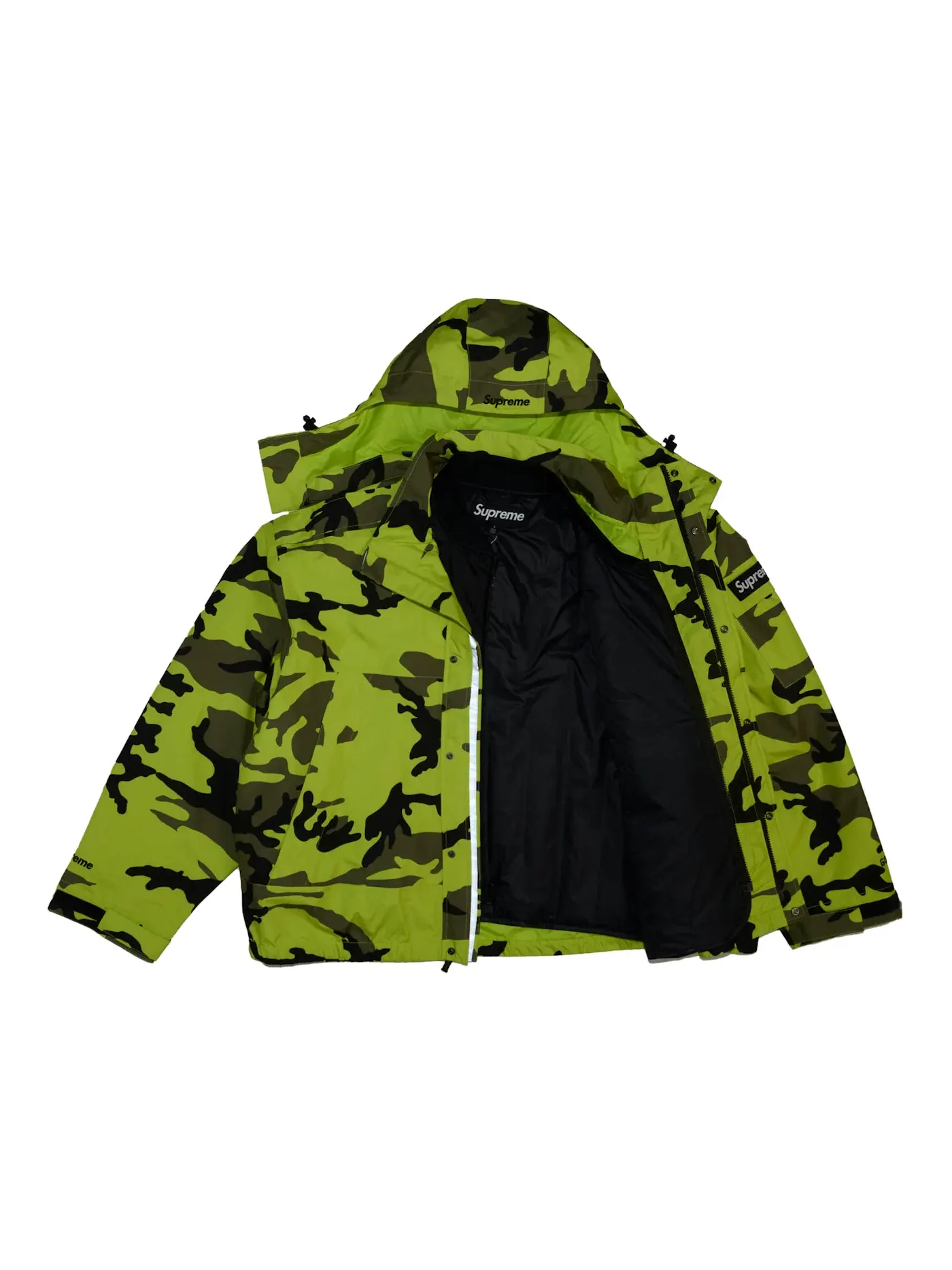 Мужской жилет Supreme 2-in-1 GORE-TEX Shell + Quilted Liner, Fluorescent Camo — изображение 4 из 7