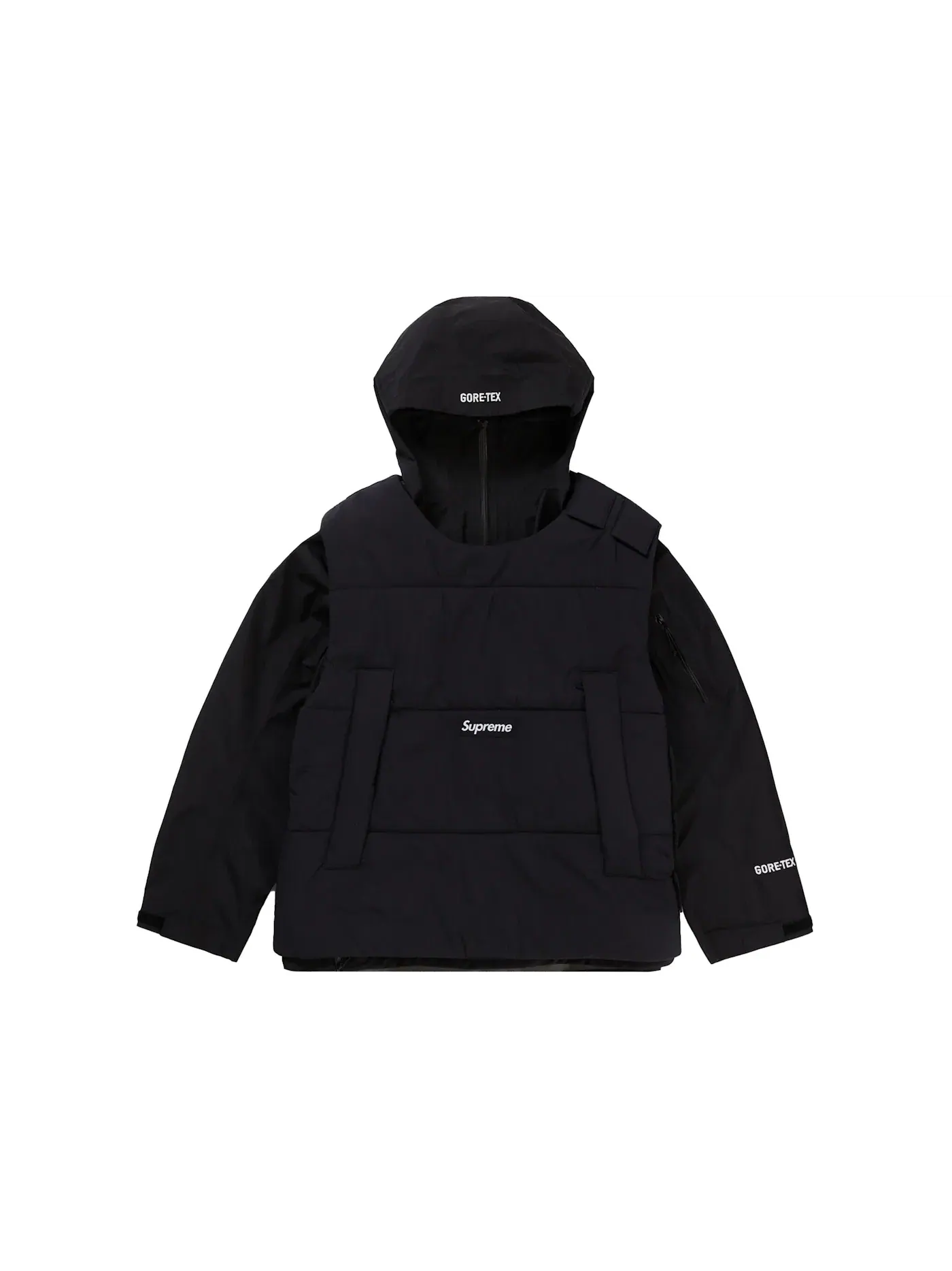 Мужской жилет с технологиями GORE-TEX и WINDSTOPPER Supreme — изображение 1 из 4, черный