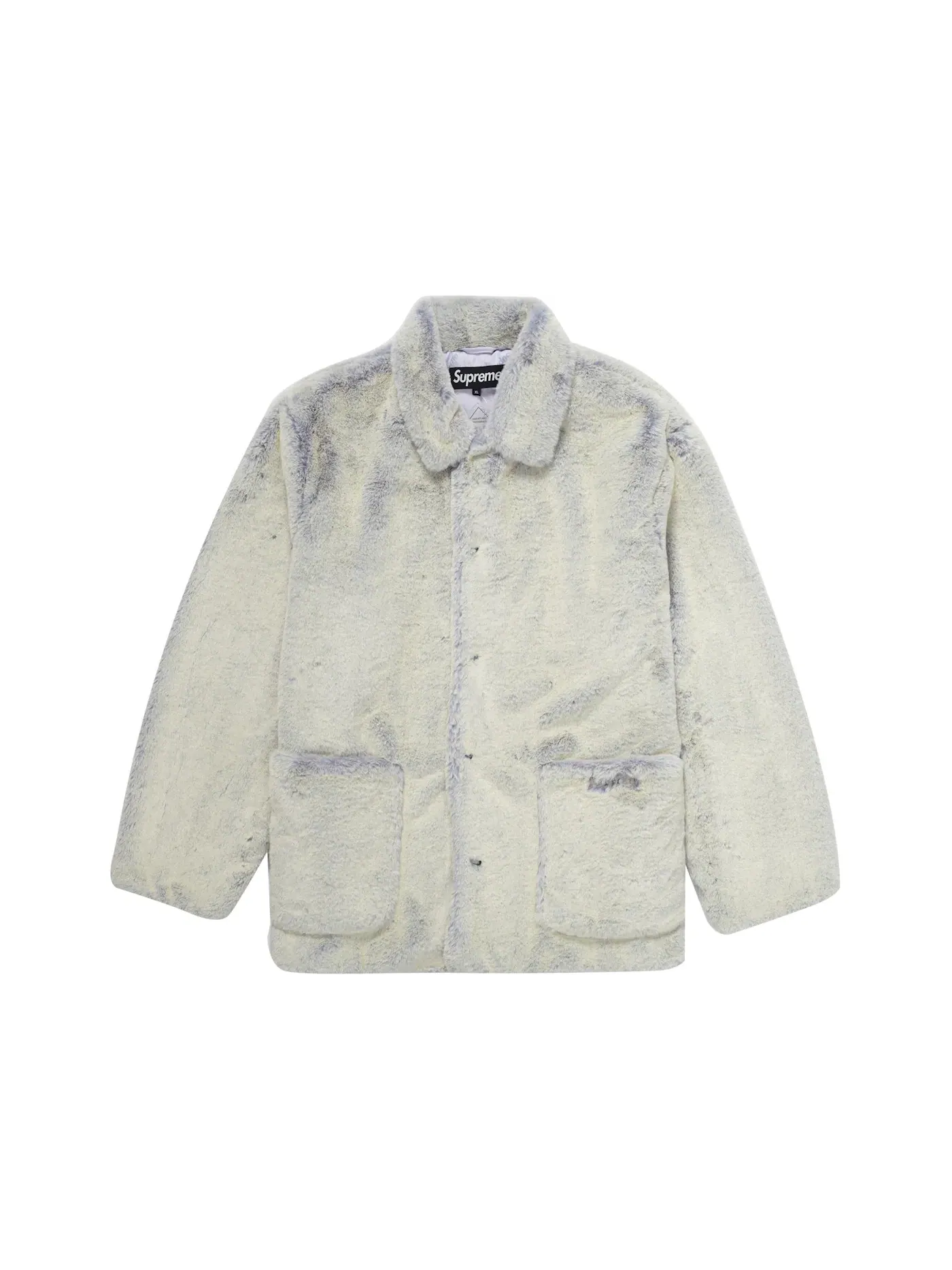 Мужское пальто из искусственного меха Supreme Coat — изображение 1 из 3, фиолетовый
