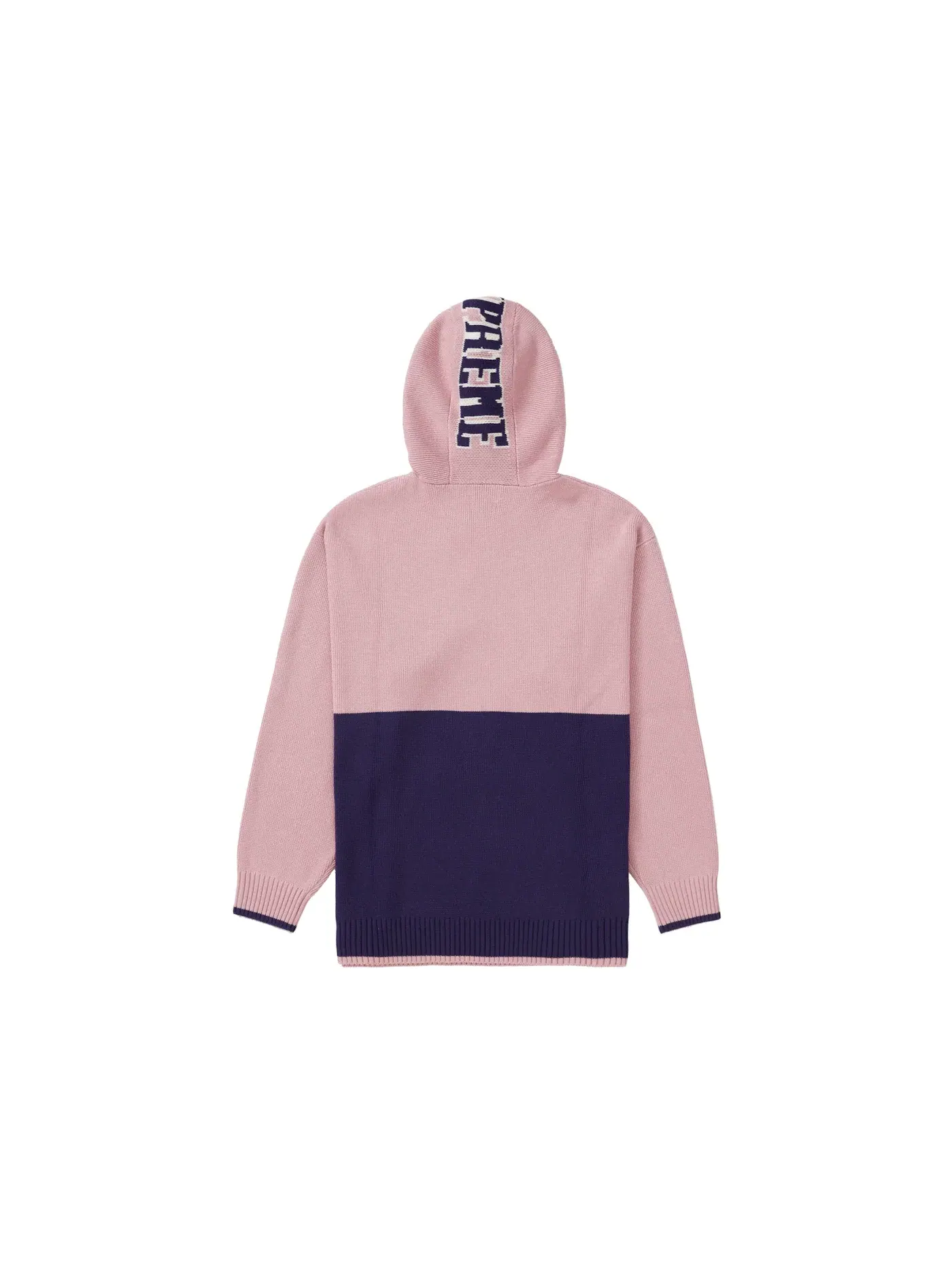 Мужской свитшот с капюшоном Supreme Sweater — изображение 2 из 2, розовый