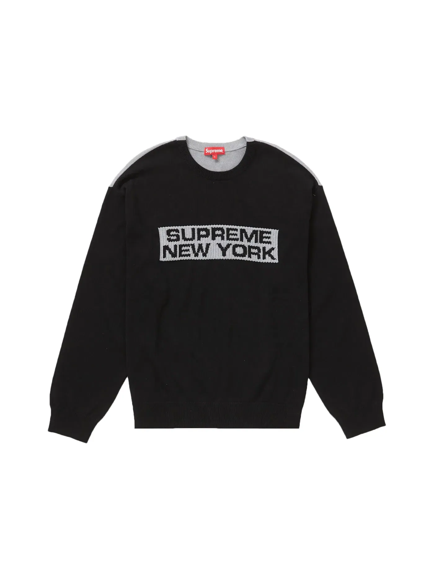 Мужской свитер с длинным рукавом Supreme Sweater — изображение 1 из 2, черный