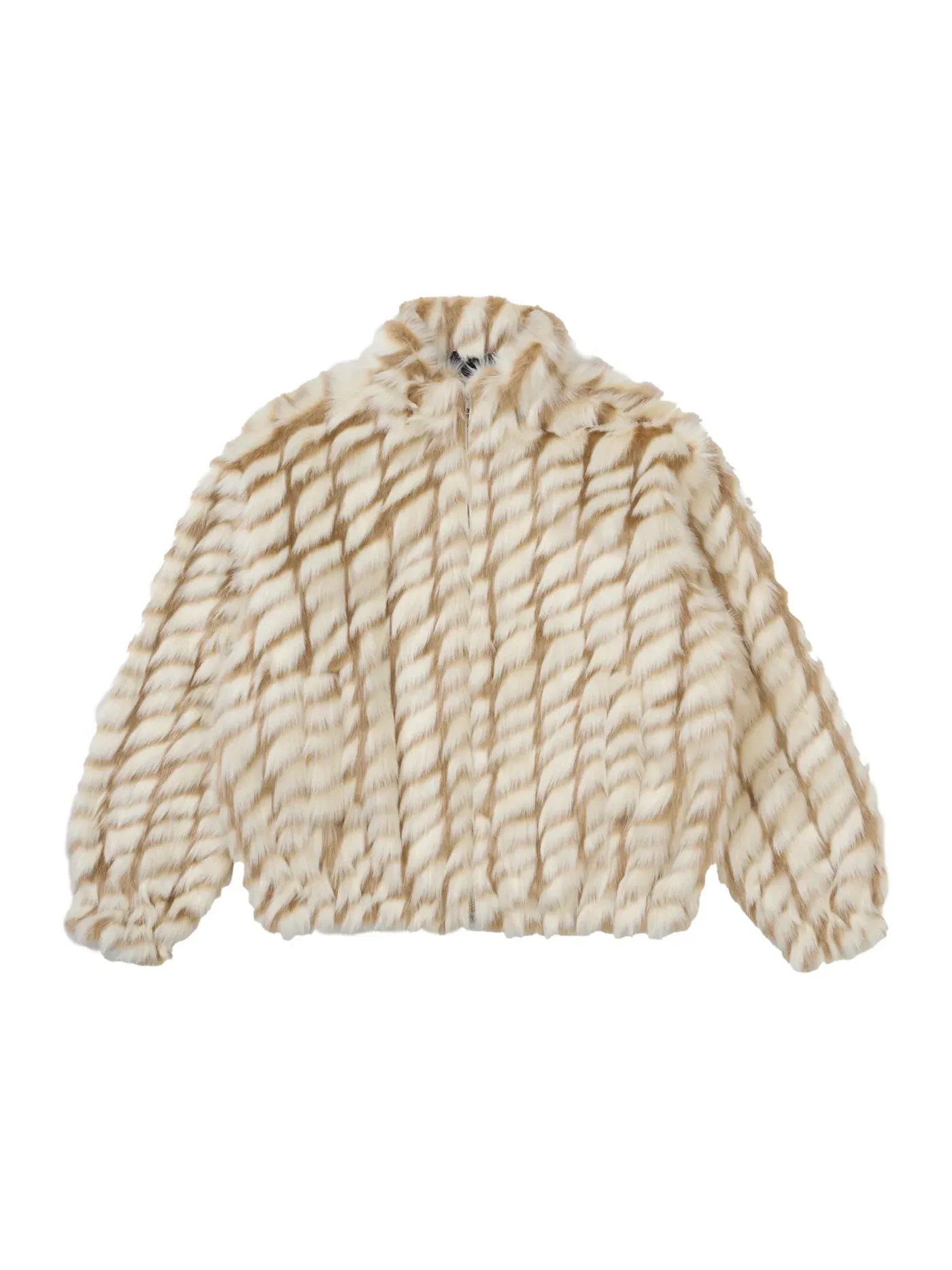Мужская куртка с ветрозащитой и искусственным мехом Supreme Jacket — изображение 1 из 3, бежевый