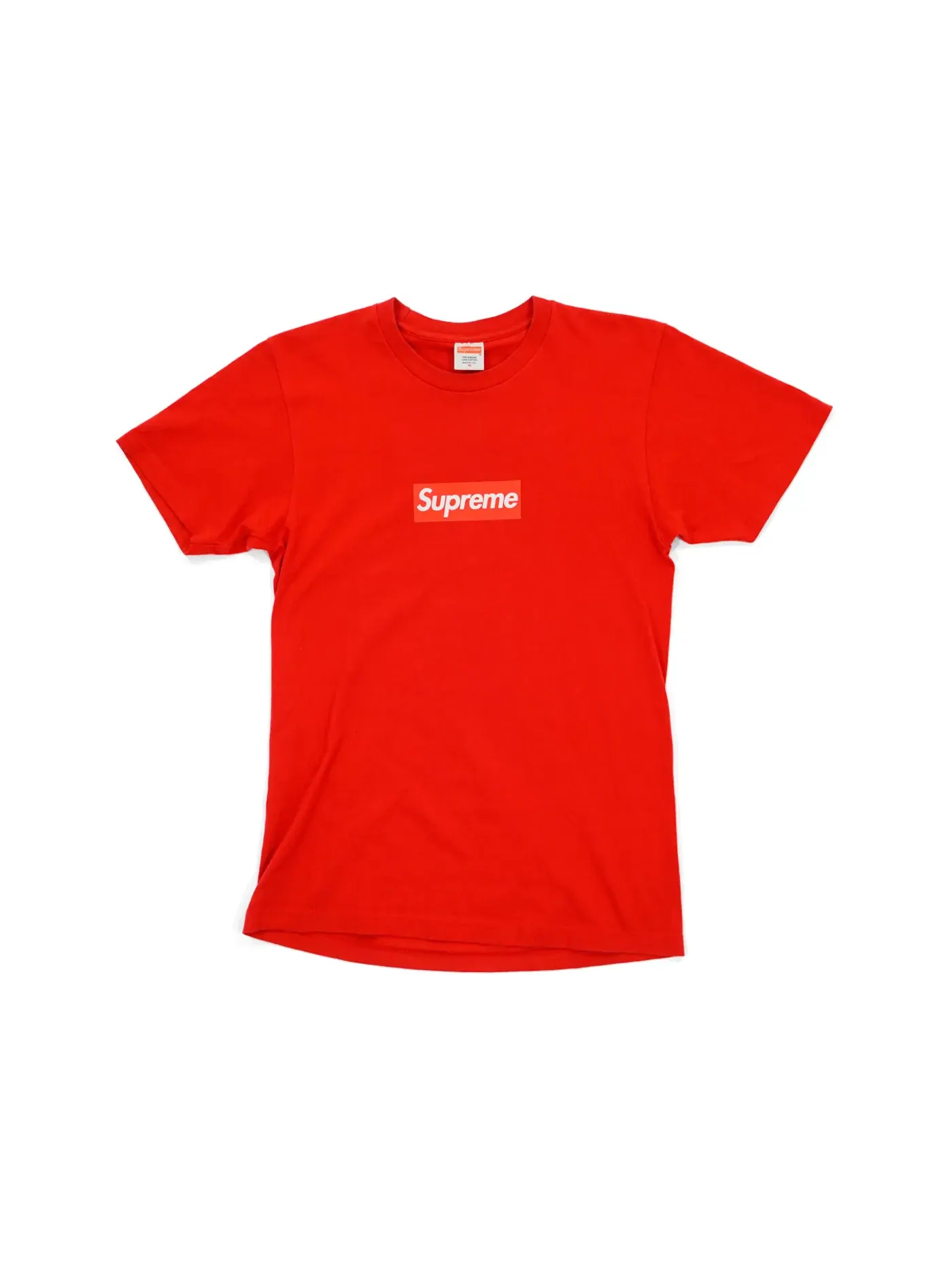 Мужская футболка Supreme 20th Anniversary Box Logo Tee Supreme — изображение 1 из 1, красный