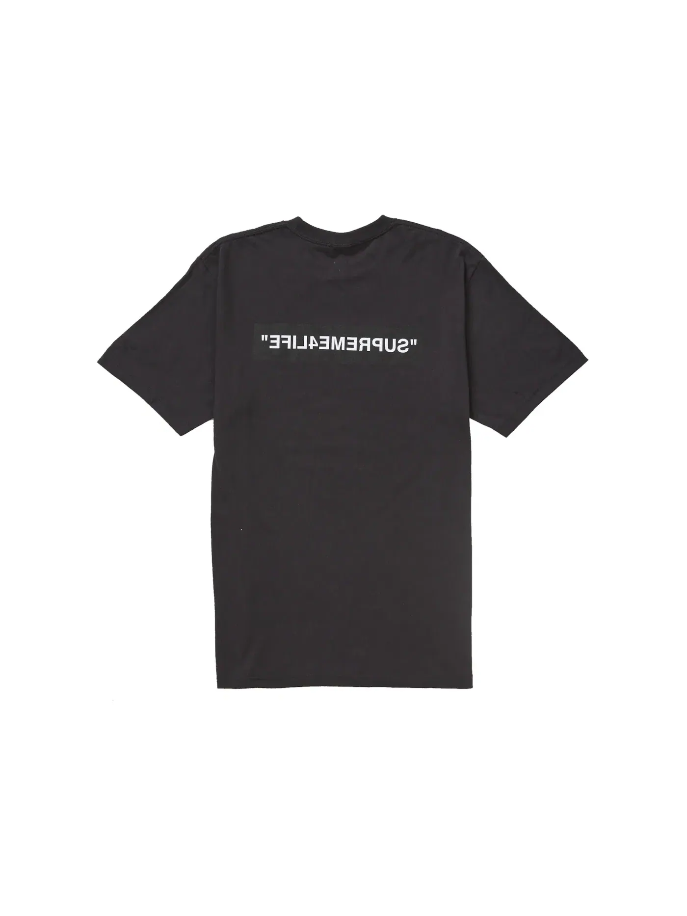 Мужская футболка с принтом Supreme Tee — изображение 1 из 2, черный