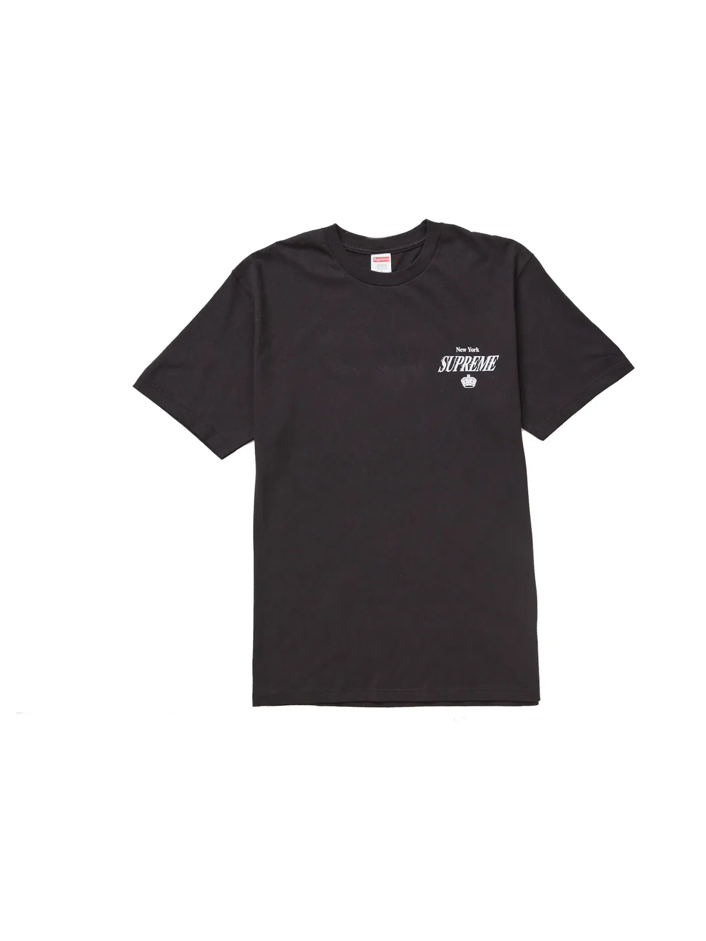 Мужская футболка с принтом Supreme Tee — изображение 2 из 2, черный