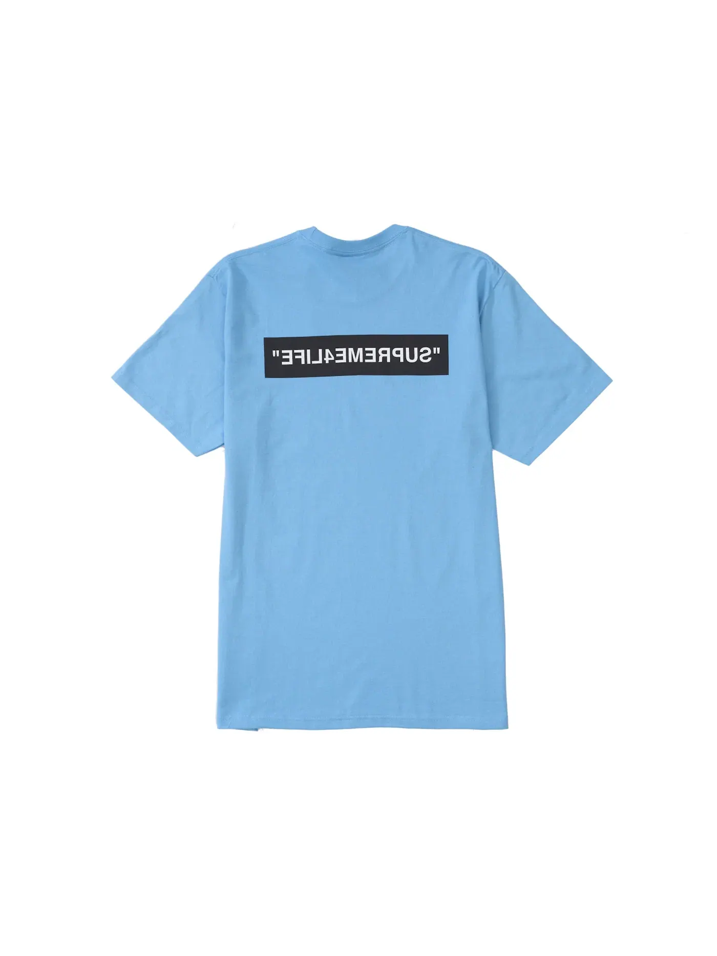 Мужская футболка с принтом Supreme 4 Life Tee Supreme — изображение 1 из 2, яркий синий