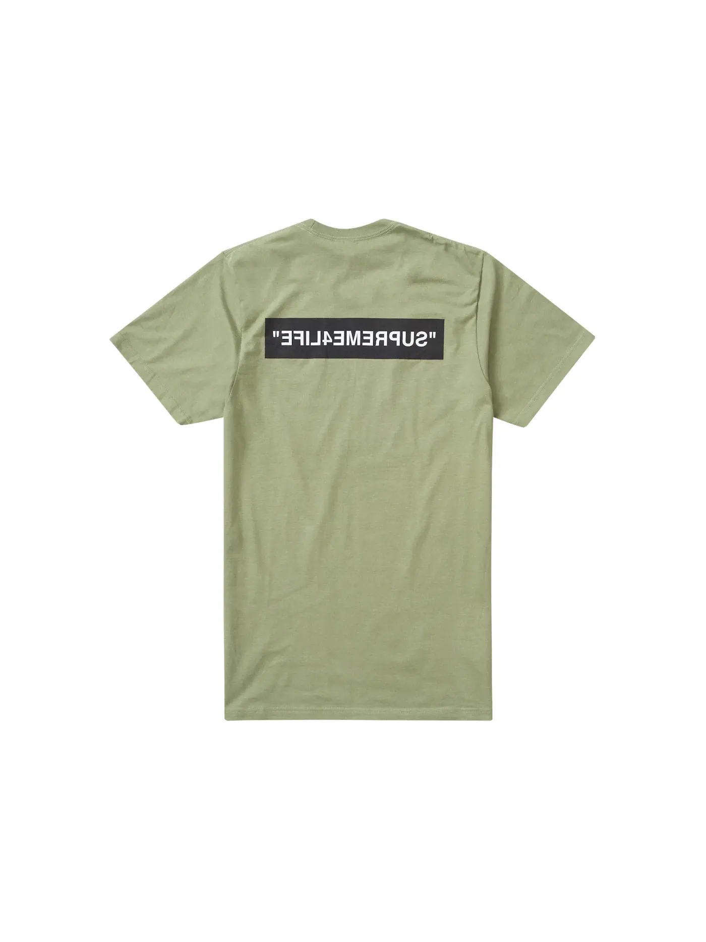 Мужская футболка Supreme 4 Life Tee Supreme — изображение 1 из 2, оливковый