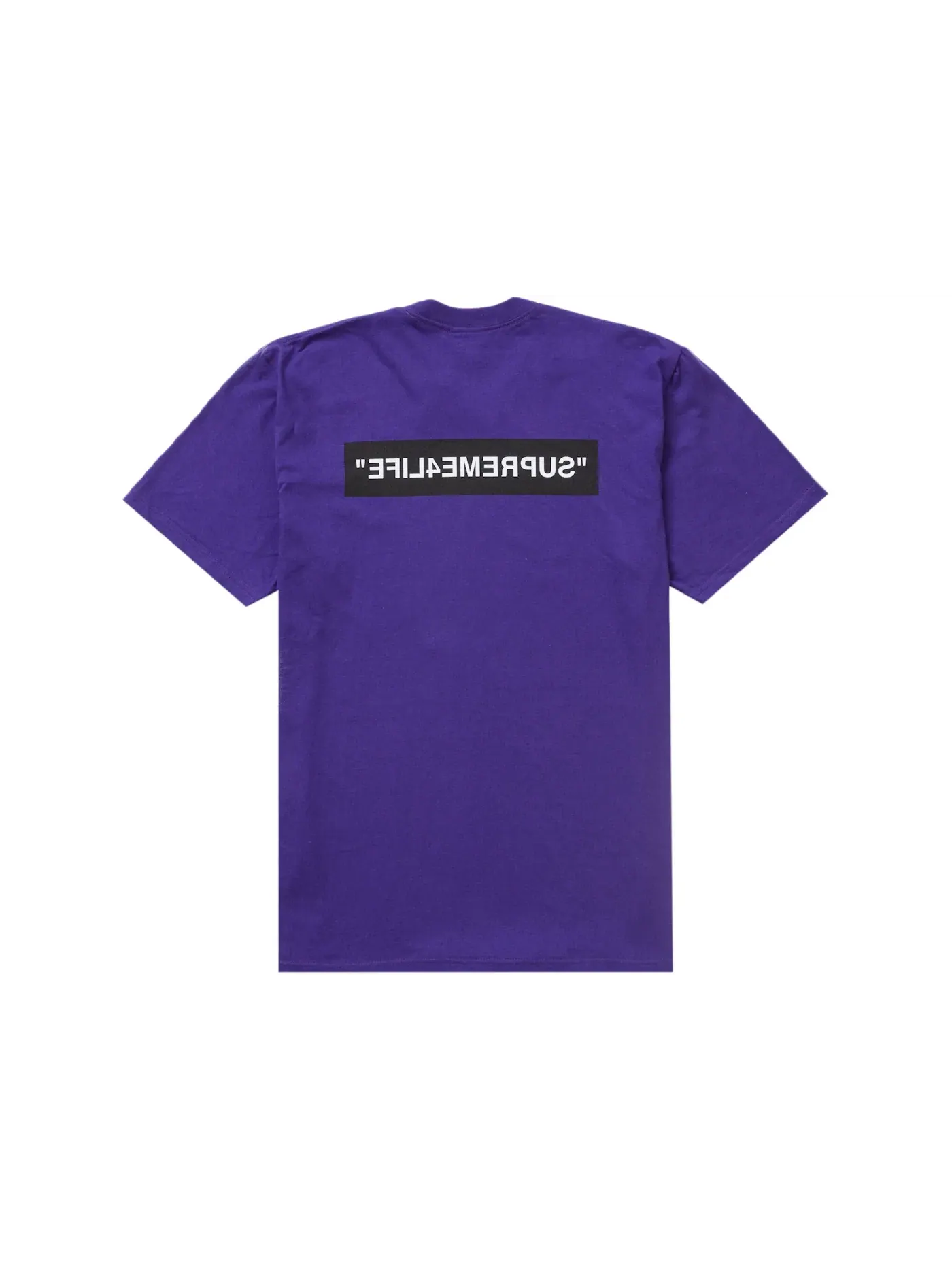 Мужская футболка Supreme 4 Life Tee — изображение 1 из 2, фиолетовый