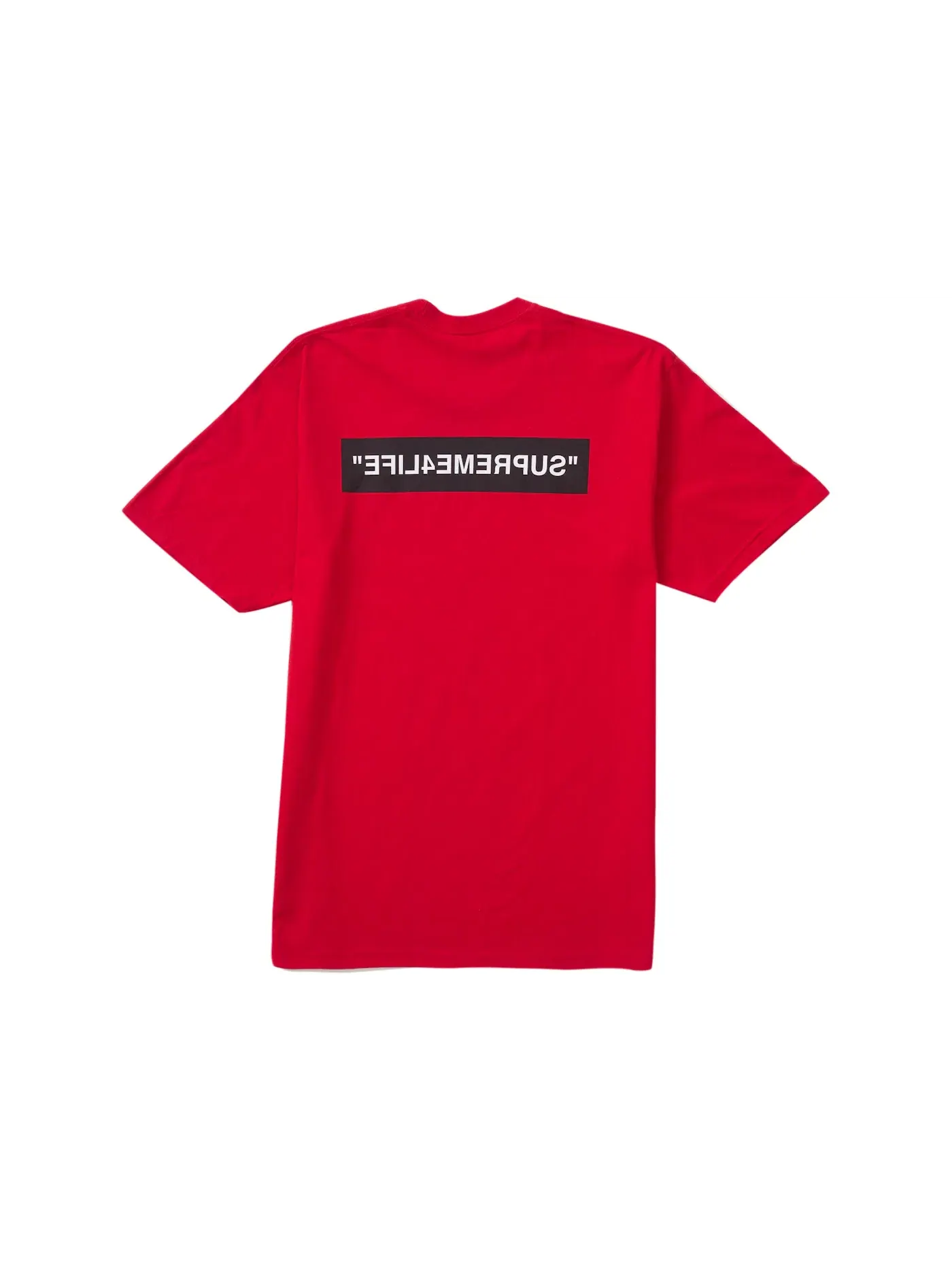 Мужская футболка Supreme 4 Life Tee Supreme — изображение 1 из 2, красный