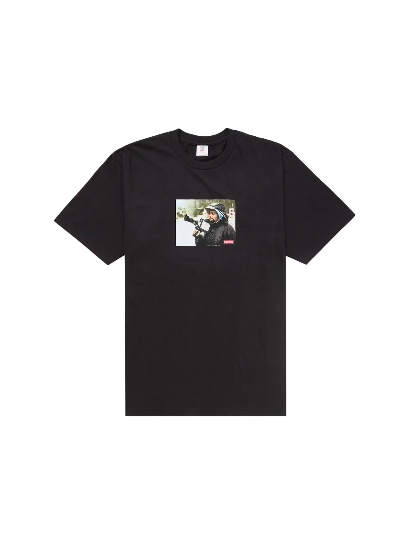 Мужская футболка с принтом Supreme Tee — изображение 1 из 2, черный