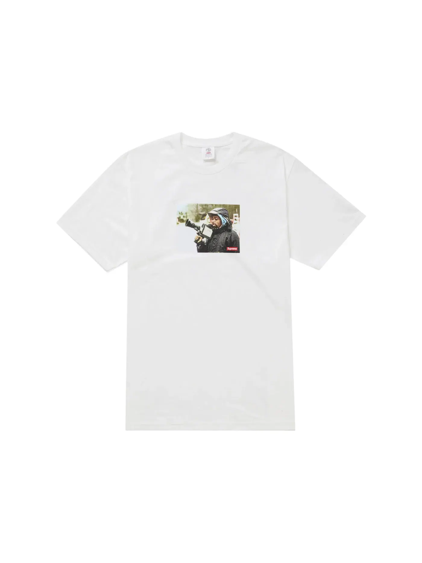 Мужская футболка с принтом Supreme 40 Acres Spike Tee — изображение 1 из 2, белый