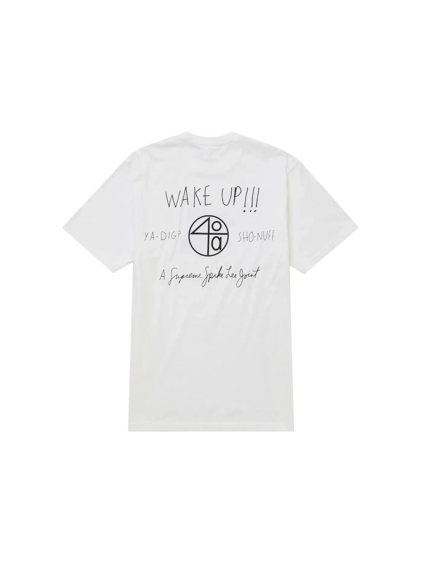 Мужская футболка с принтом Supreme 40 Acres Spike Tee — изображение 2 из 2, белый