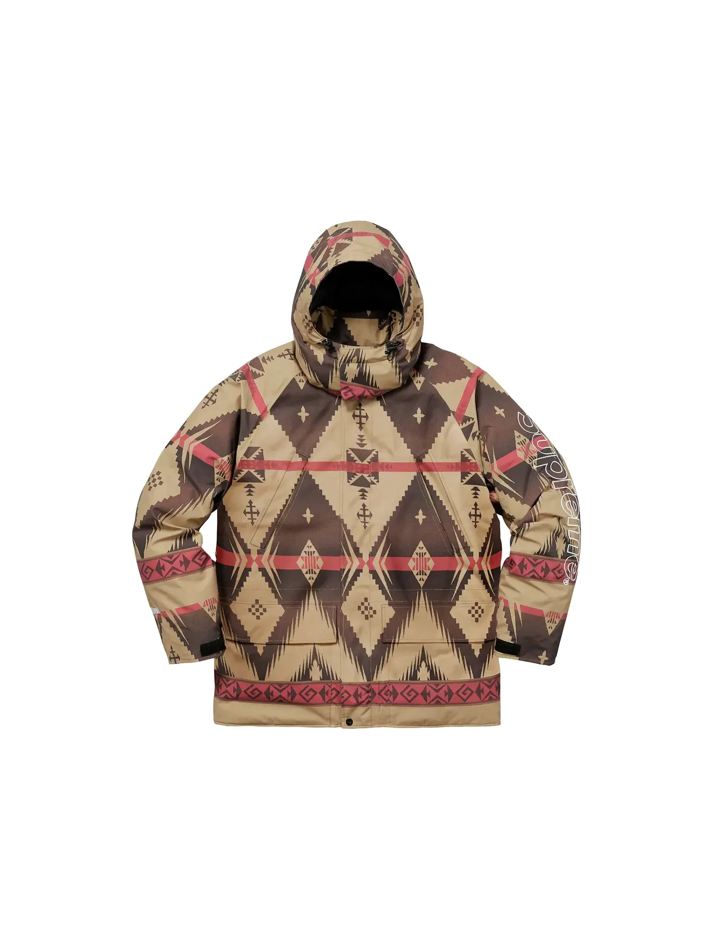 Мужская куртка-парка с принтом Supreme 700-Fill Down Taped Seam Parka, Navajo — изображение 1 из 4