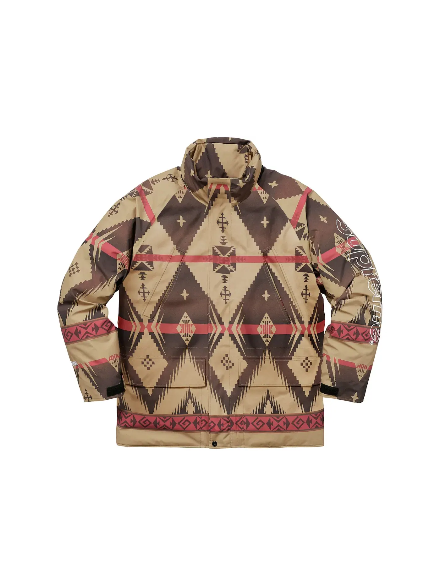 Мужская куртка-парка с принтом Supreme 700-Fill Down Taped Seam Parka, Navajo — изображение 4 из 4
