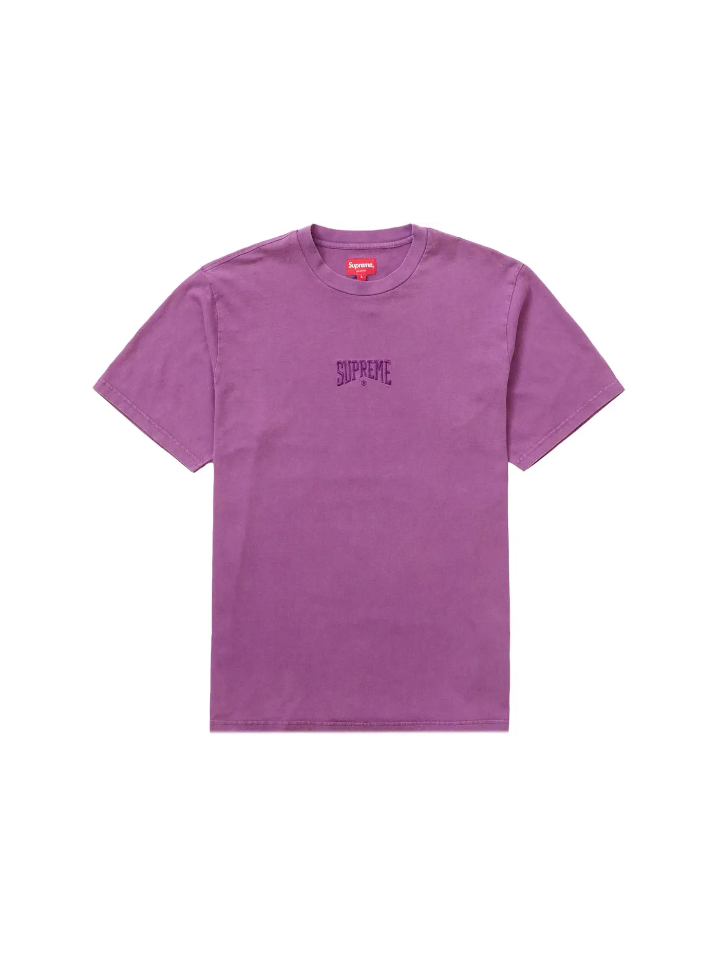 Мужская футболка Supreme Acid Wash S/S Top — изображение 1 из 1, сливавый