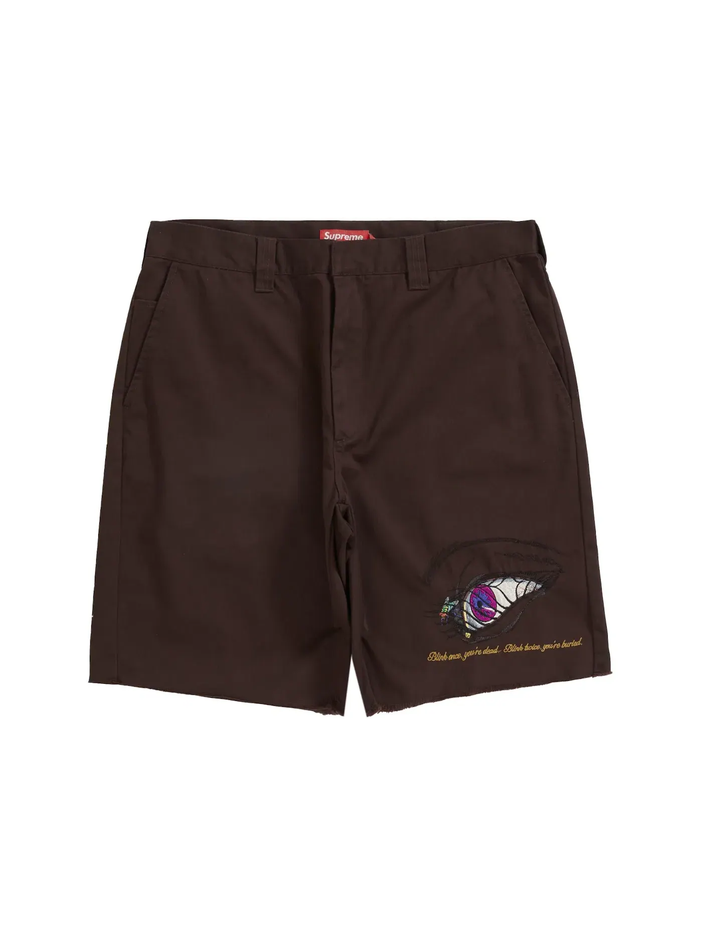 Мужские шорты Supreme Work Short — изображение 1 из 2, коричневый