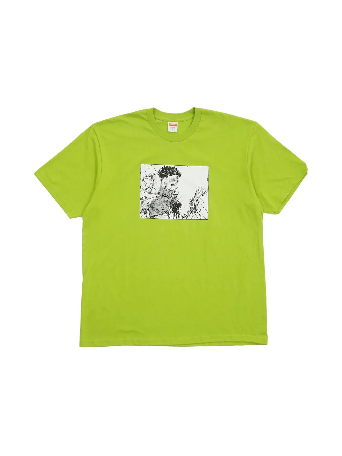 Мужская футболка Supreme AKIRA Arm Tee — изображение 1 из 1, лаймовый